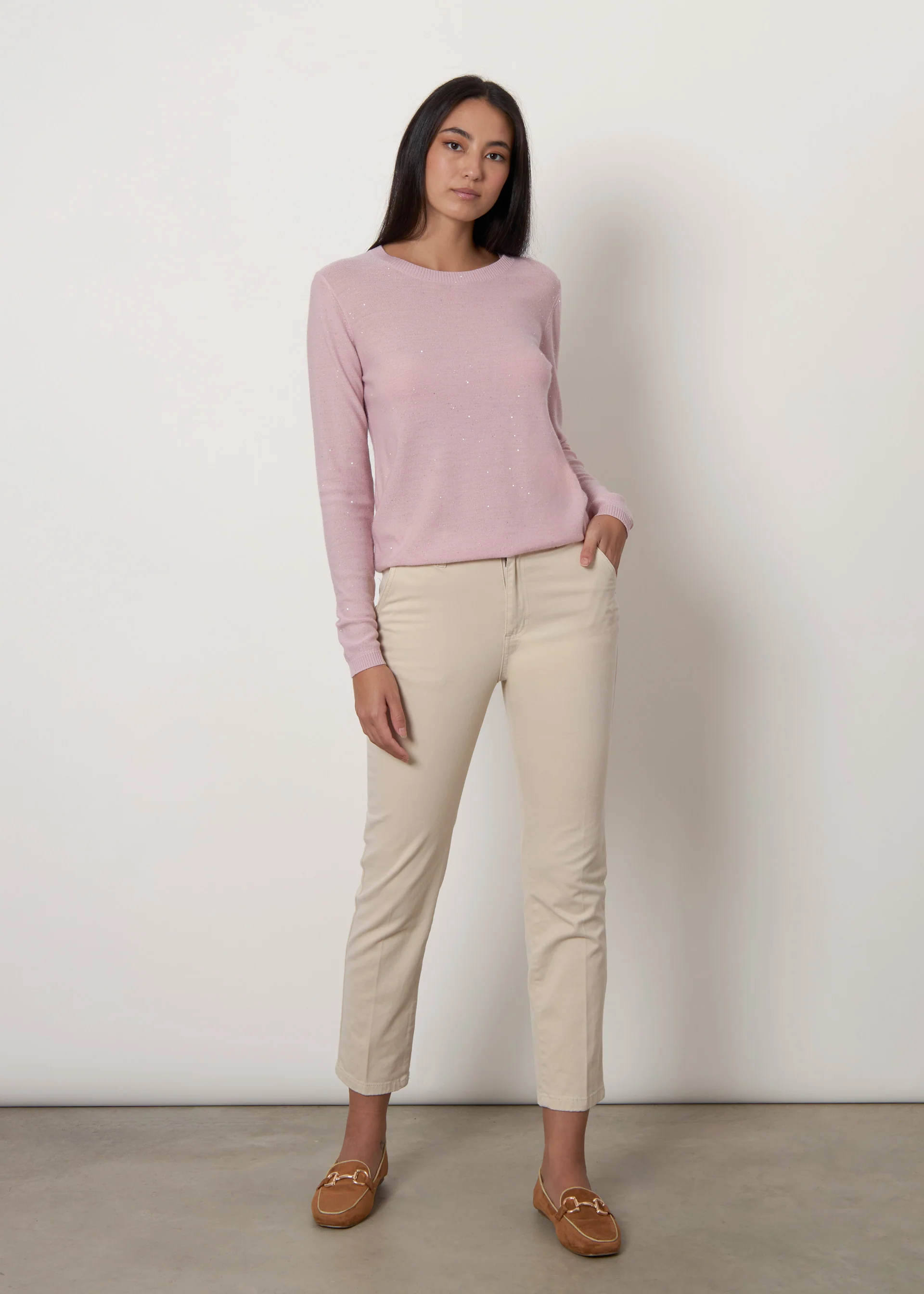 Pull over con paillettes - Image 2
