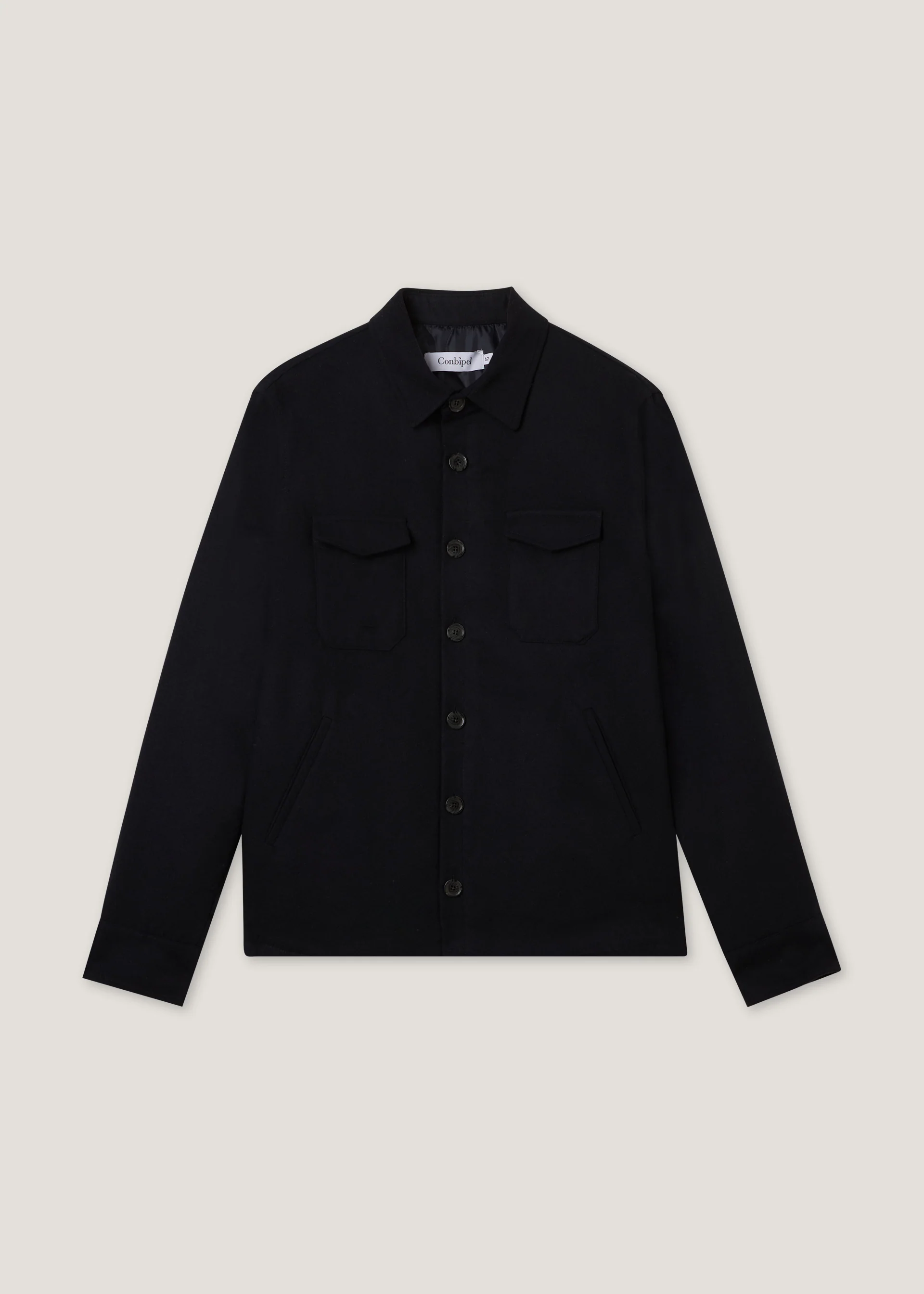 Giacca camicia in misto lana - Image 5