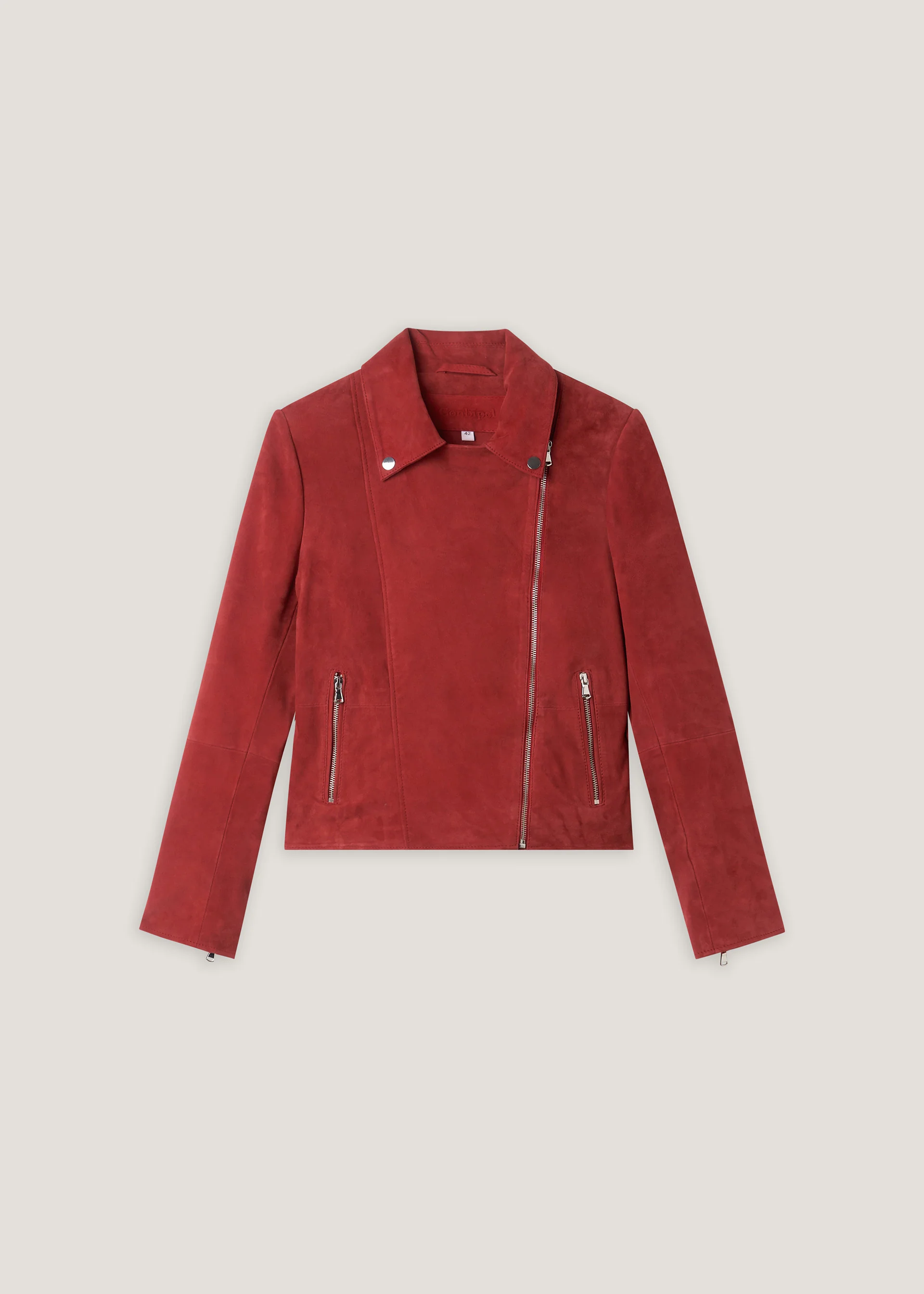 Biker in vera pelle scamosciata - Image 14
