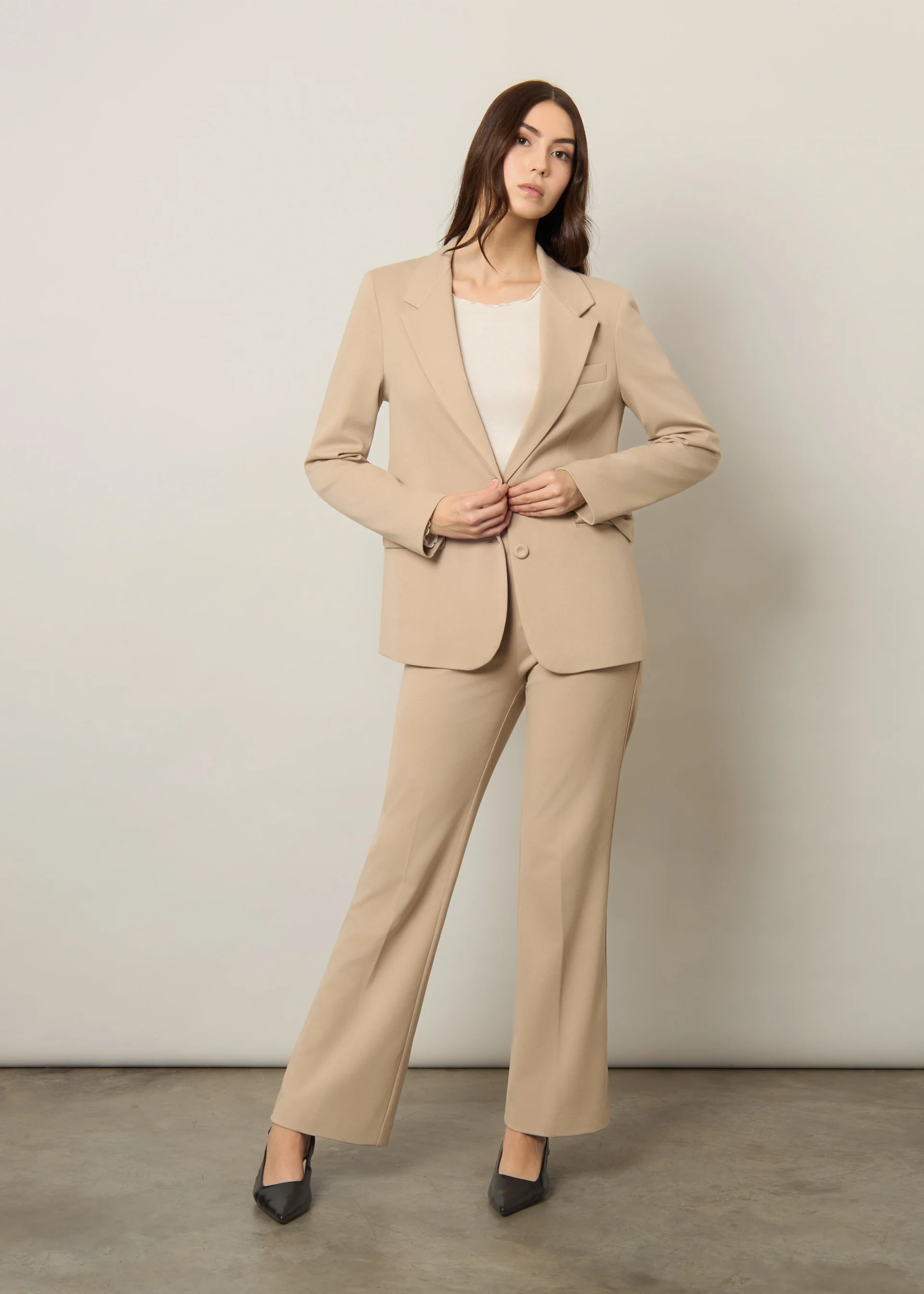 Blazer a due bottoni stretch - Image 7