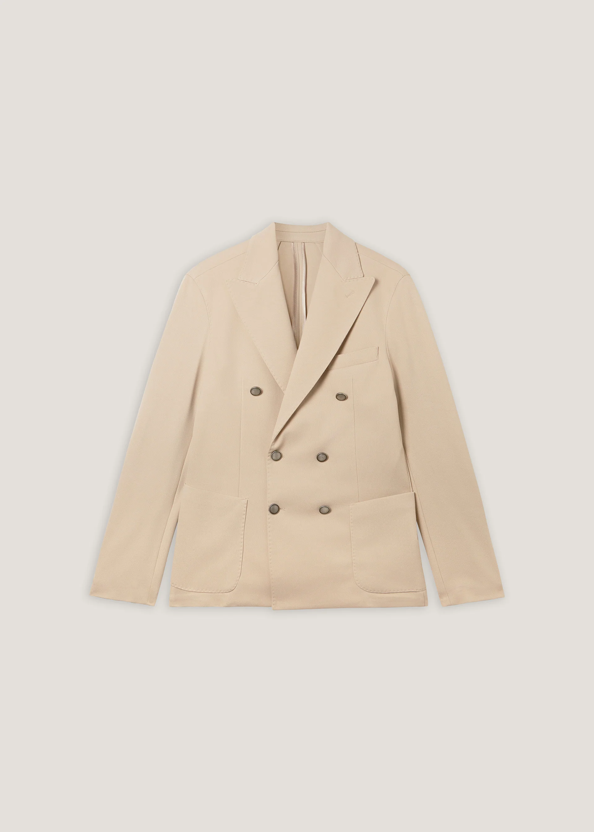Blazer doppiopetto in jersey - Image 11