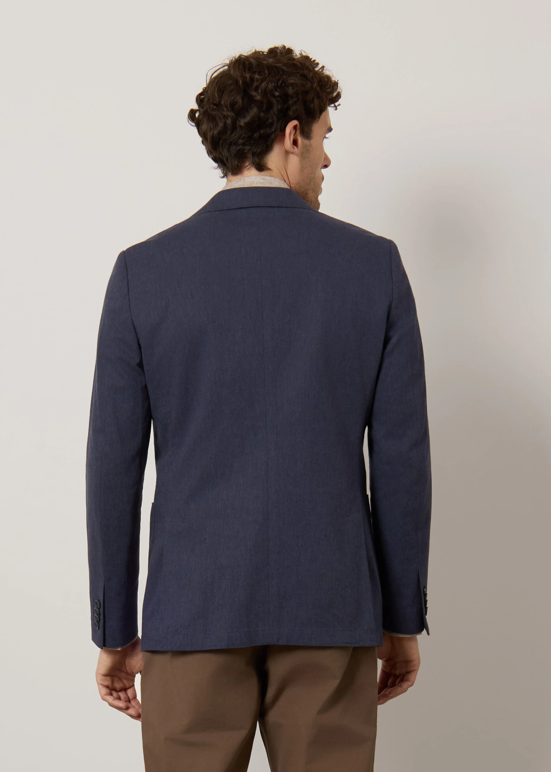 Blazer in lino e cotone - Image 14