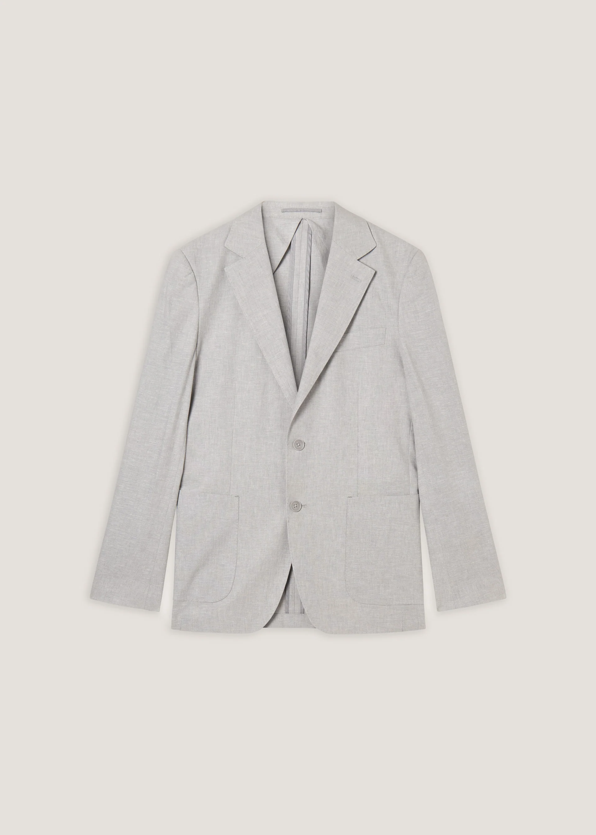 Blazer in lino e cotone - Image 5