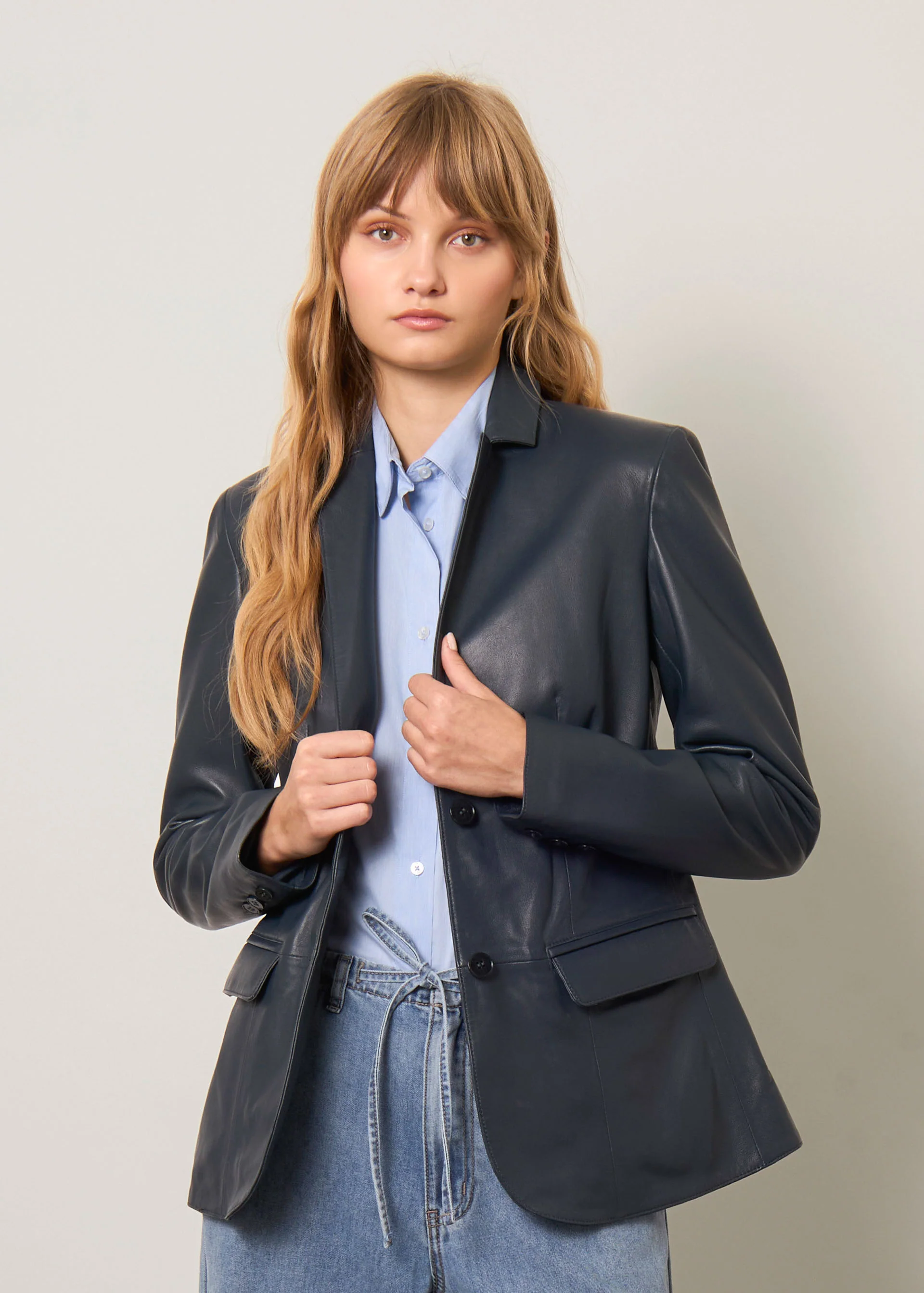 Blazer in vera pelle - Image 4