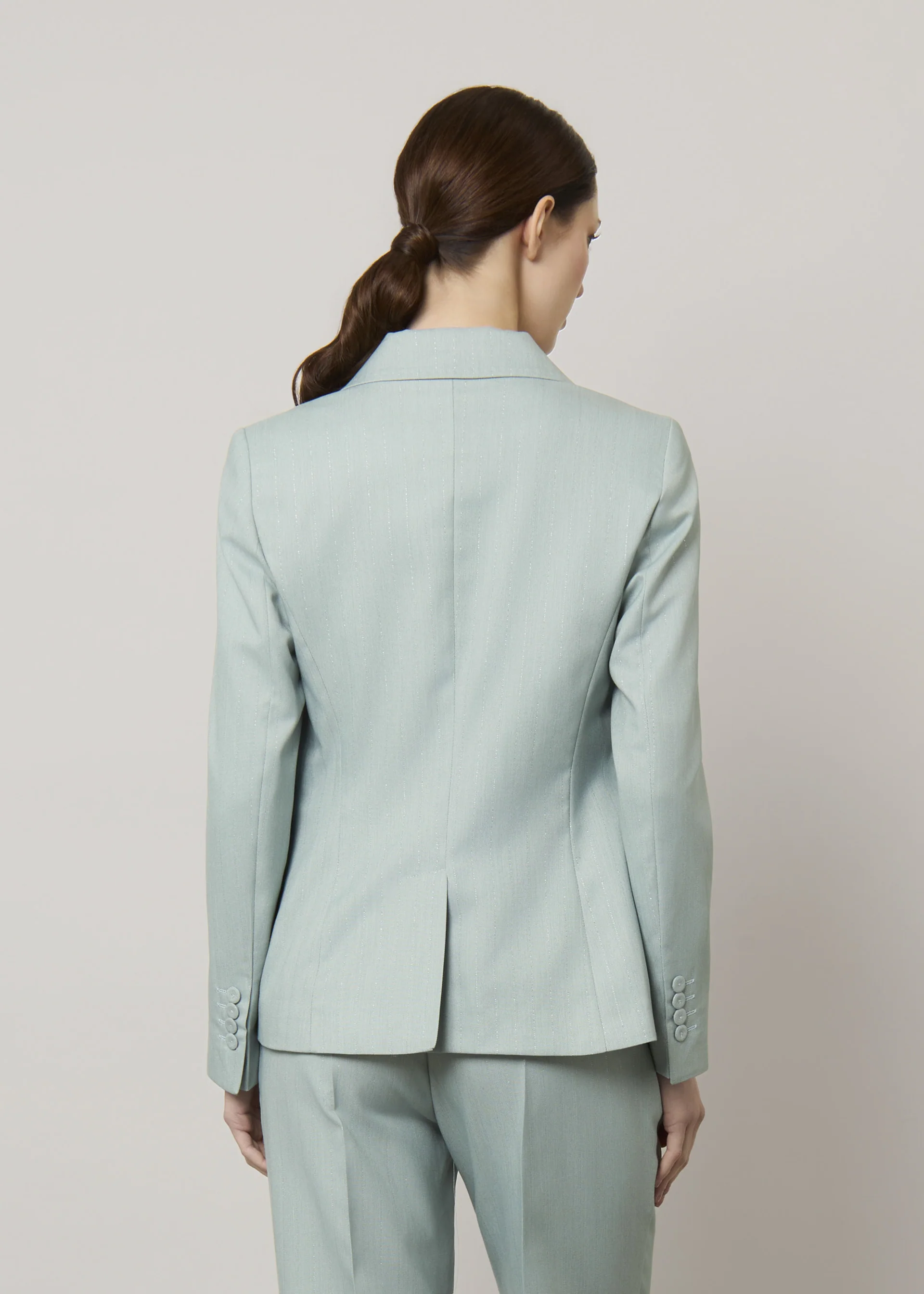 Blazer monopetto gessato - Image 4