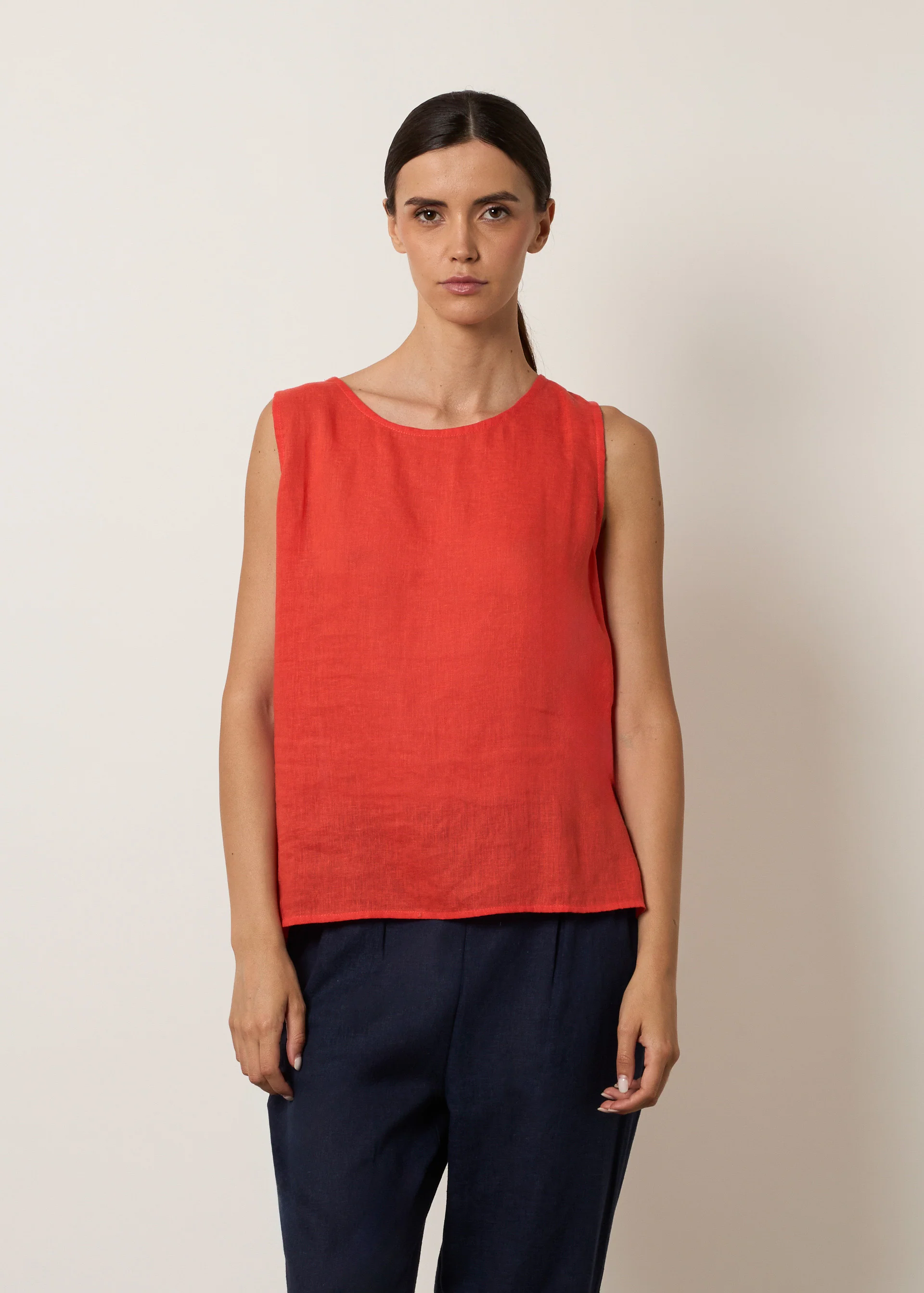 Blusa in misto lino - Image 12