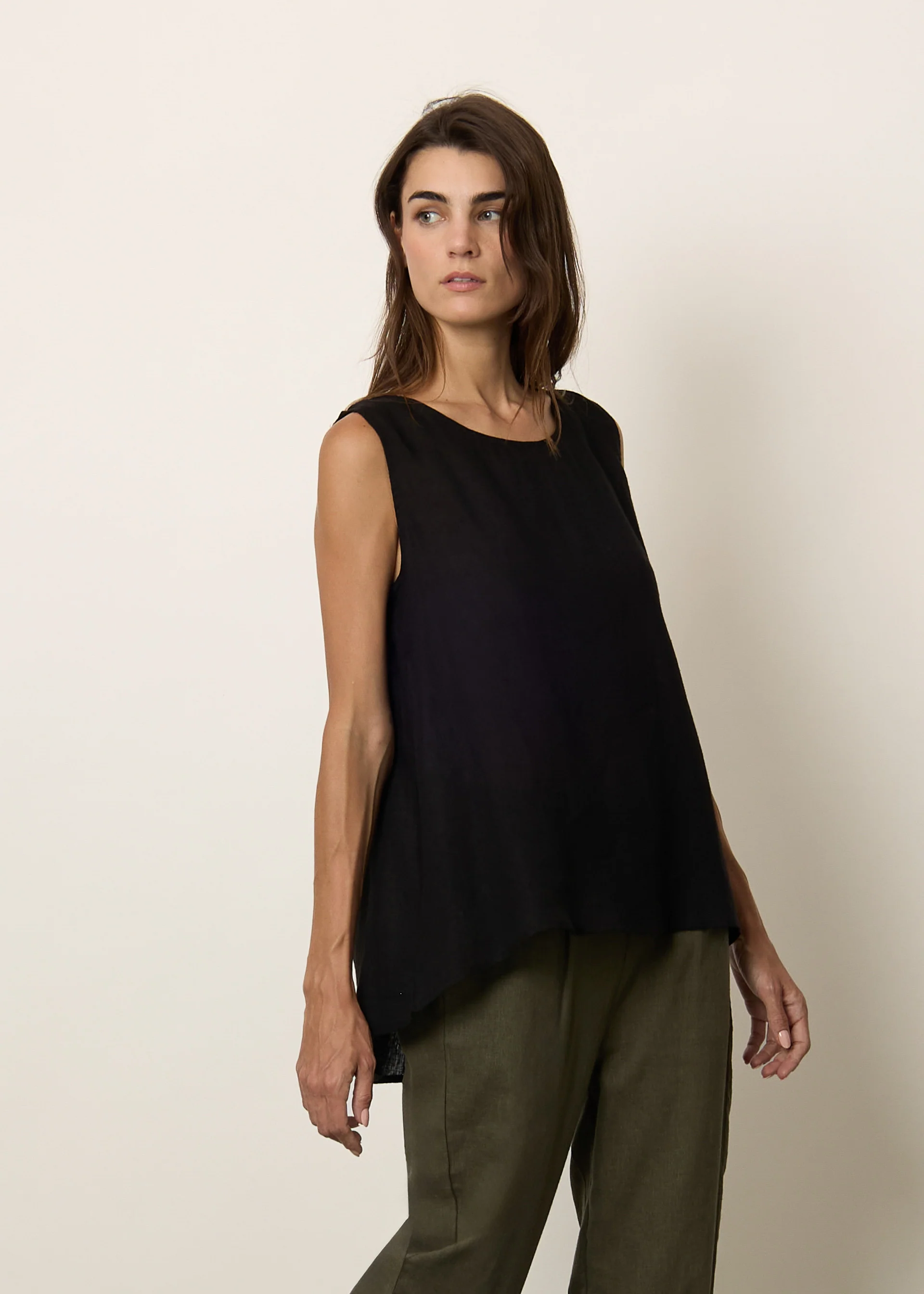 Blusa in misto lino - Image 6