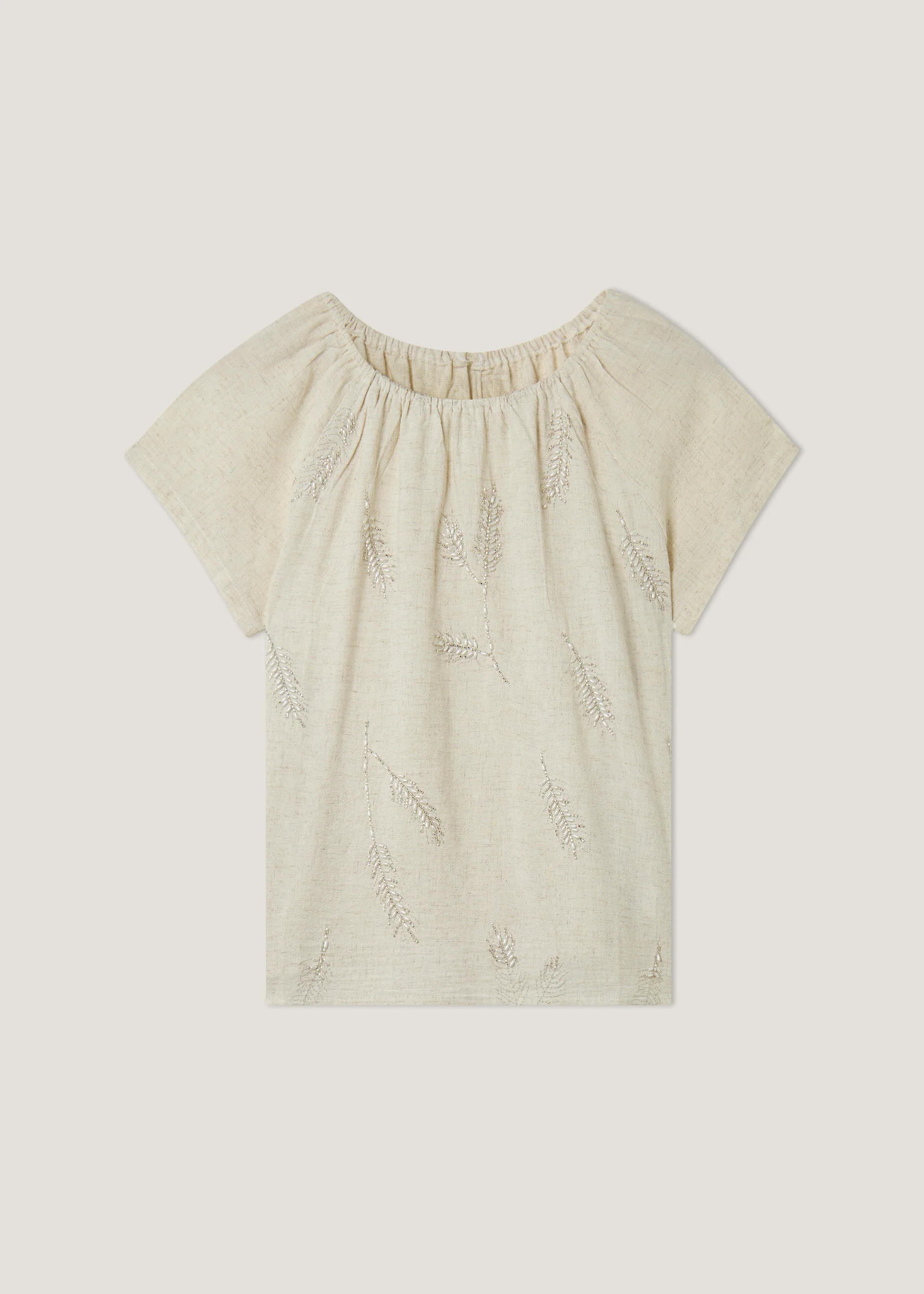 Blusa in misto lino - Image 5