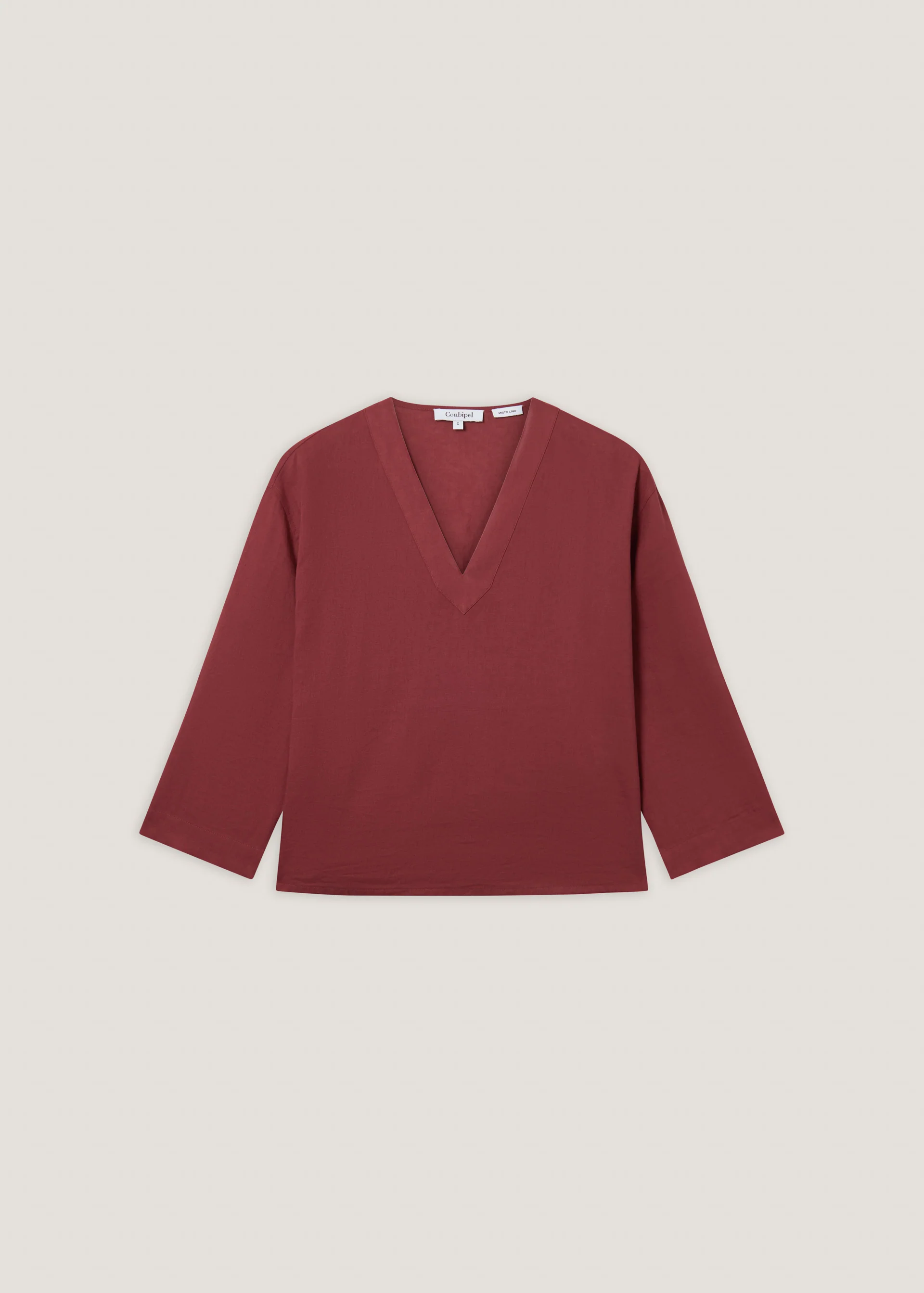 Blusa in misto lino - Image 10