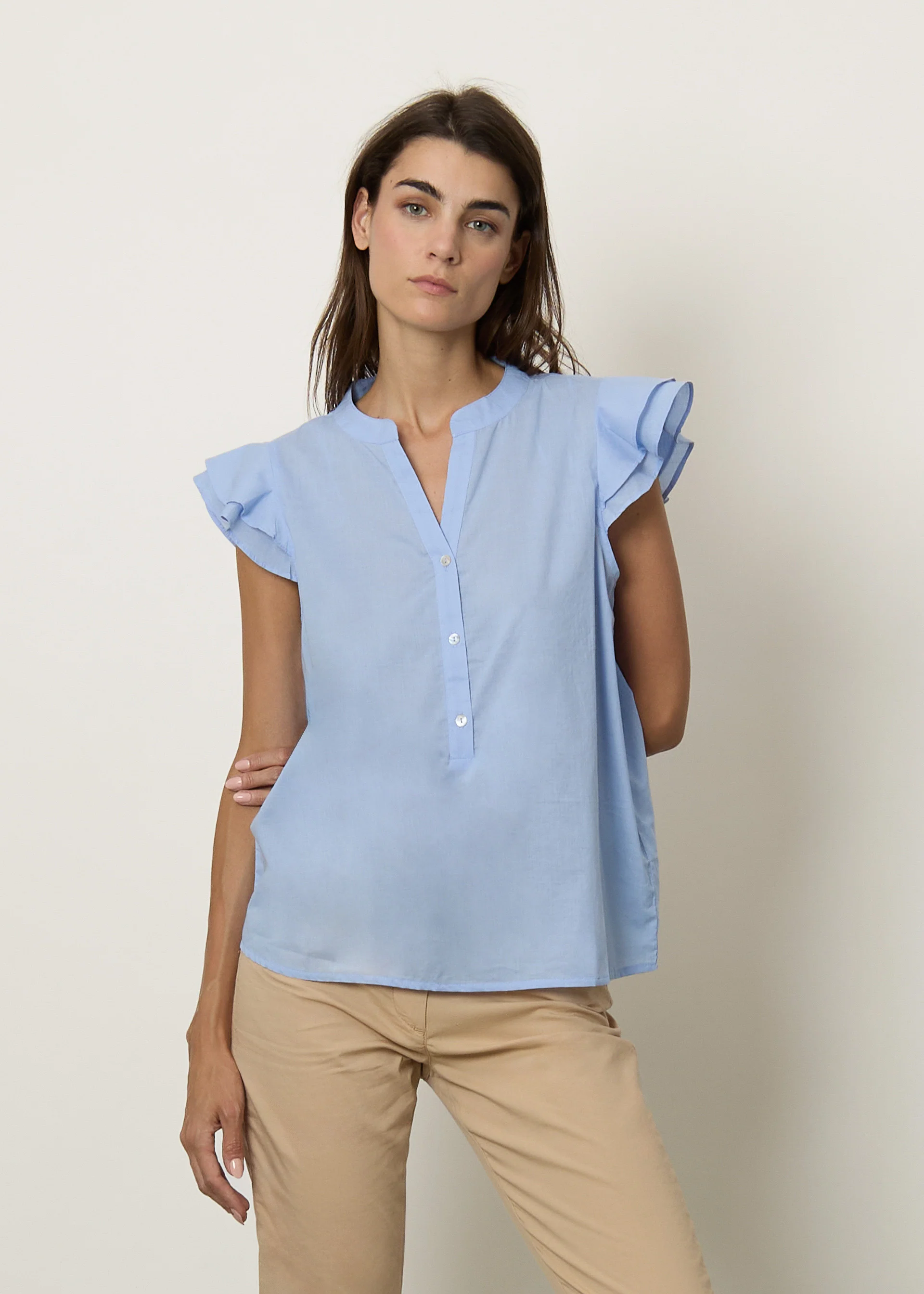 Blusa maniche aletta - Image 2