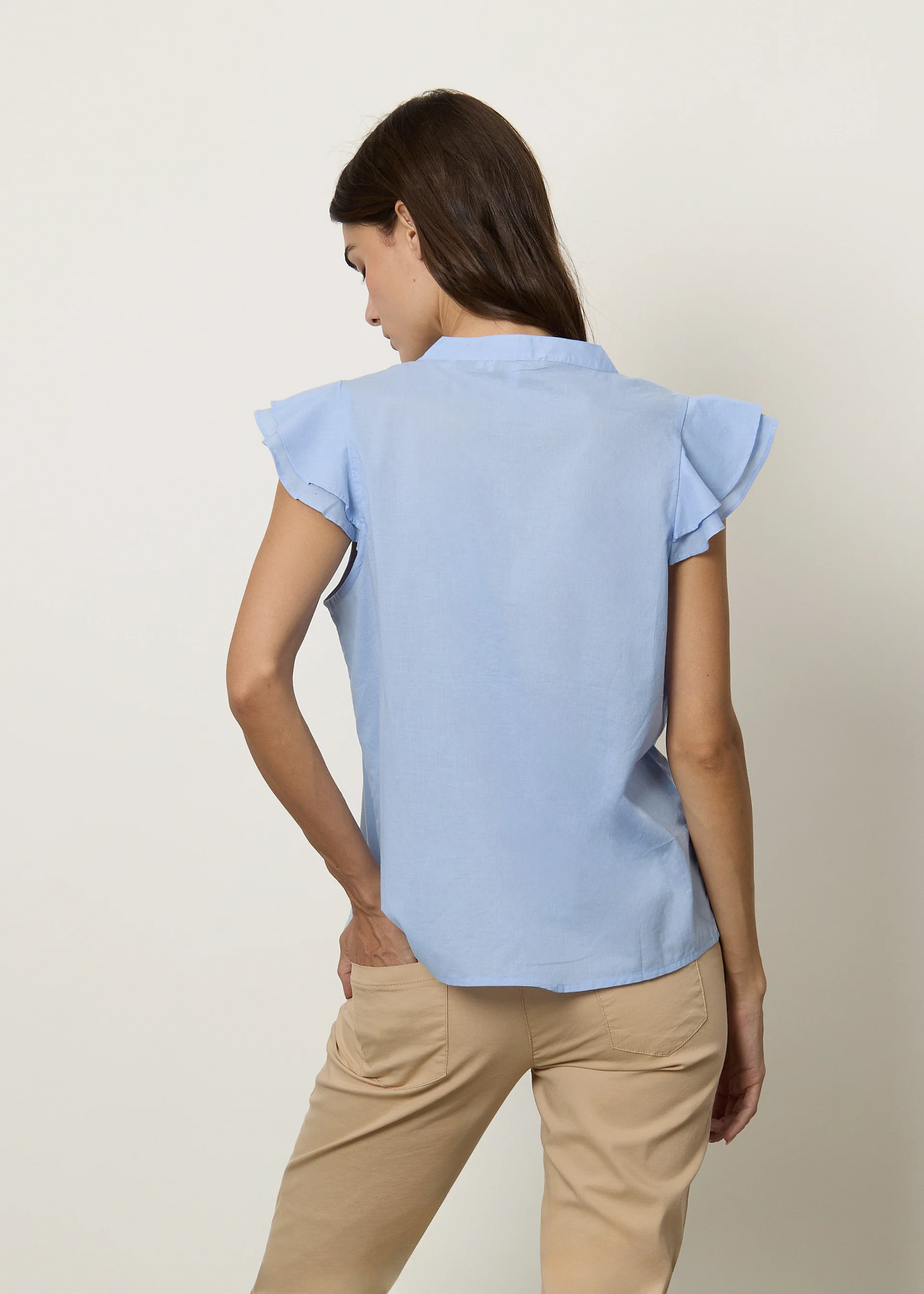 Blusa maniche aletta - Image 3