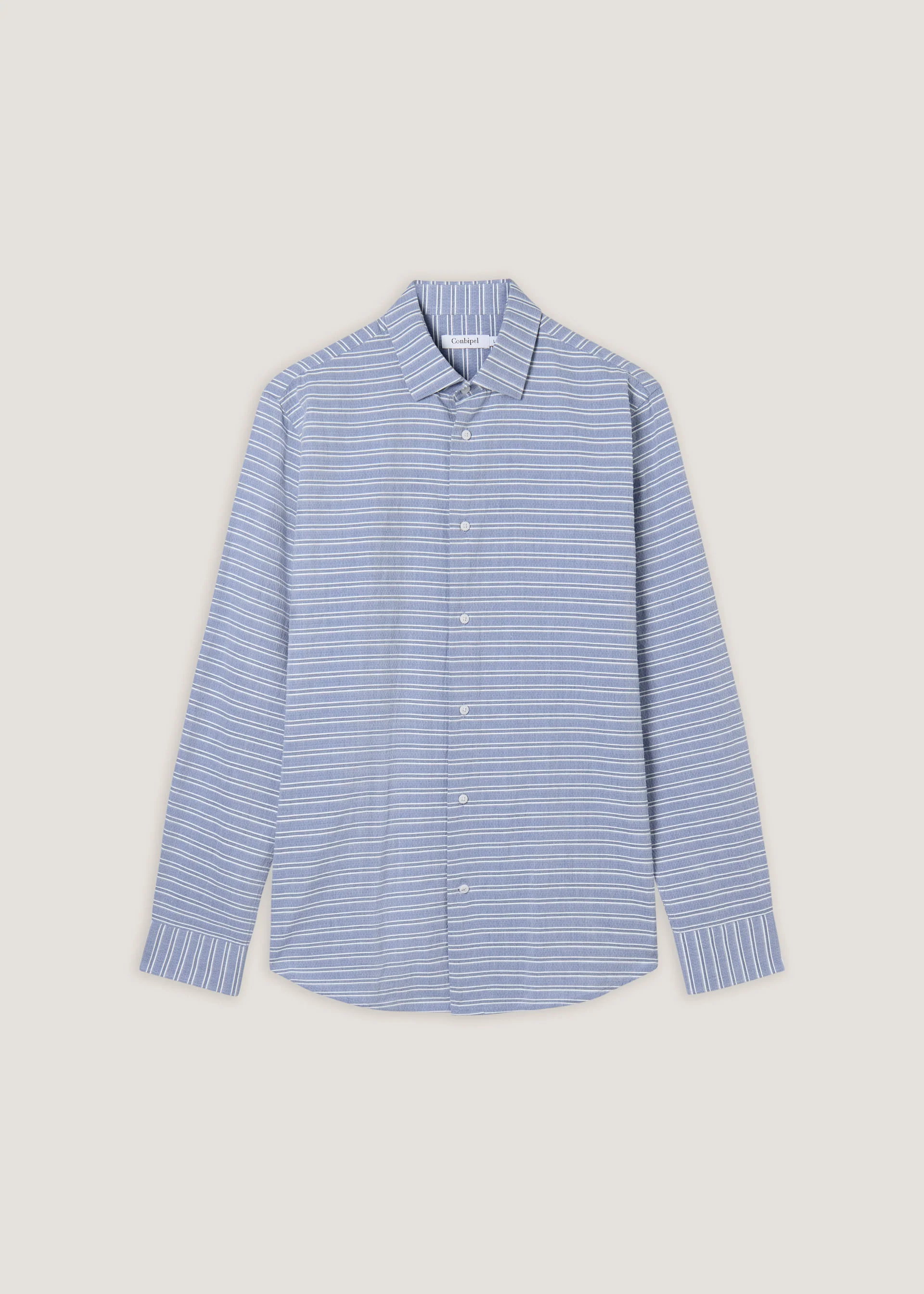 Camicia a righe barrè puro cotone - Image 5