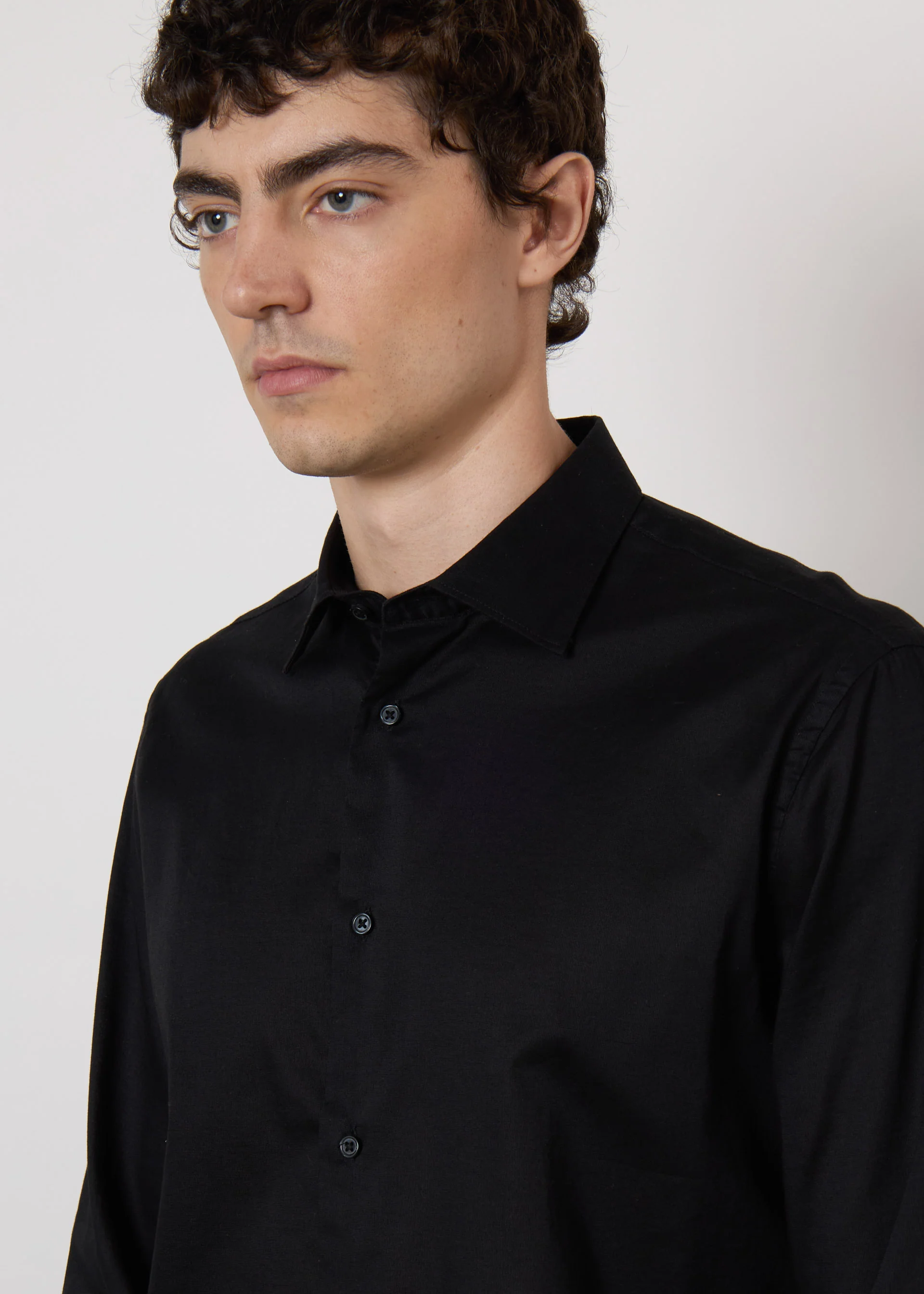 Camicia fil a fil regular - Image 14