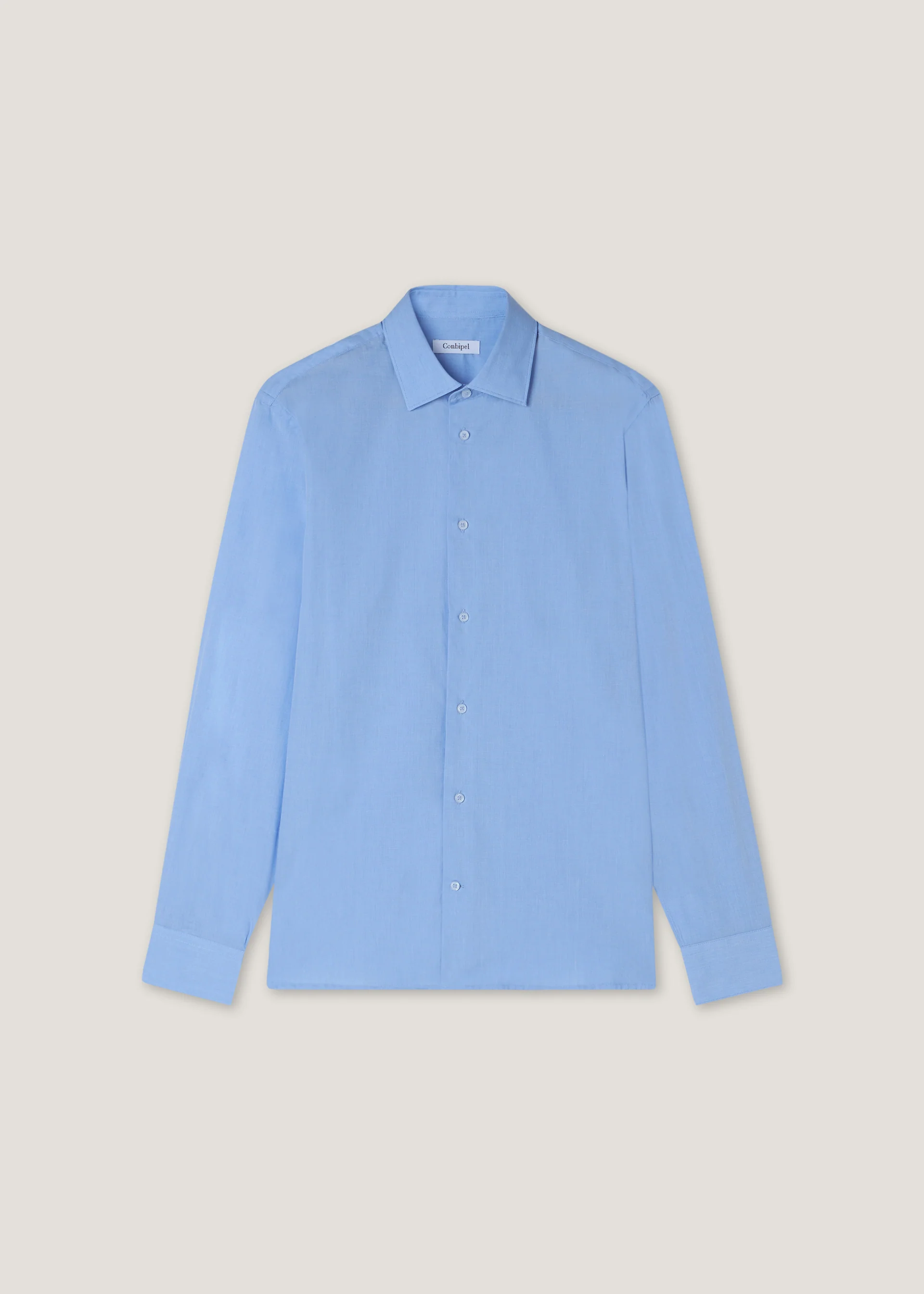Camicia fil a fil regular - Image 17