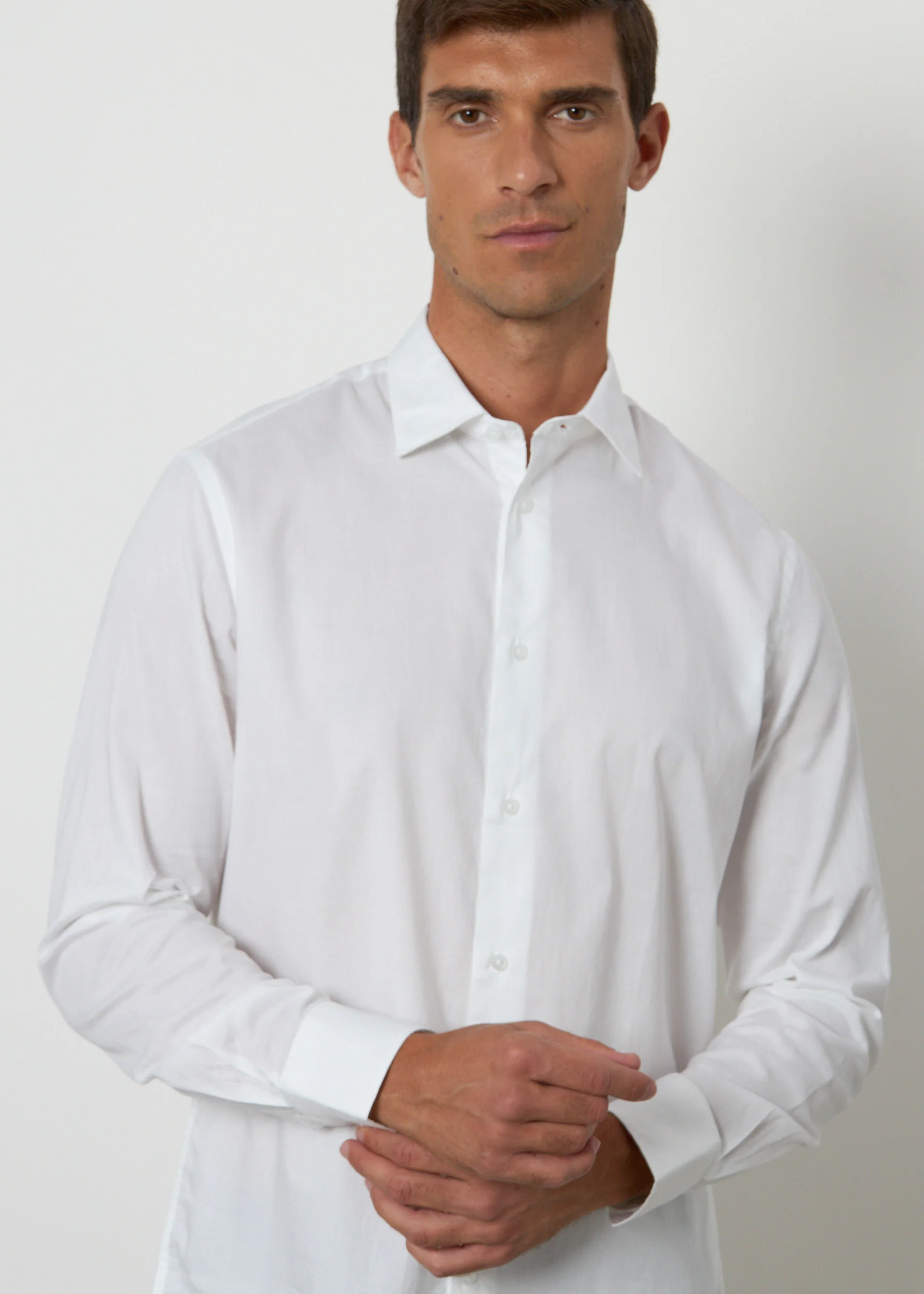 Camicia fil a fil regular - Image 9