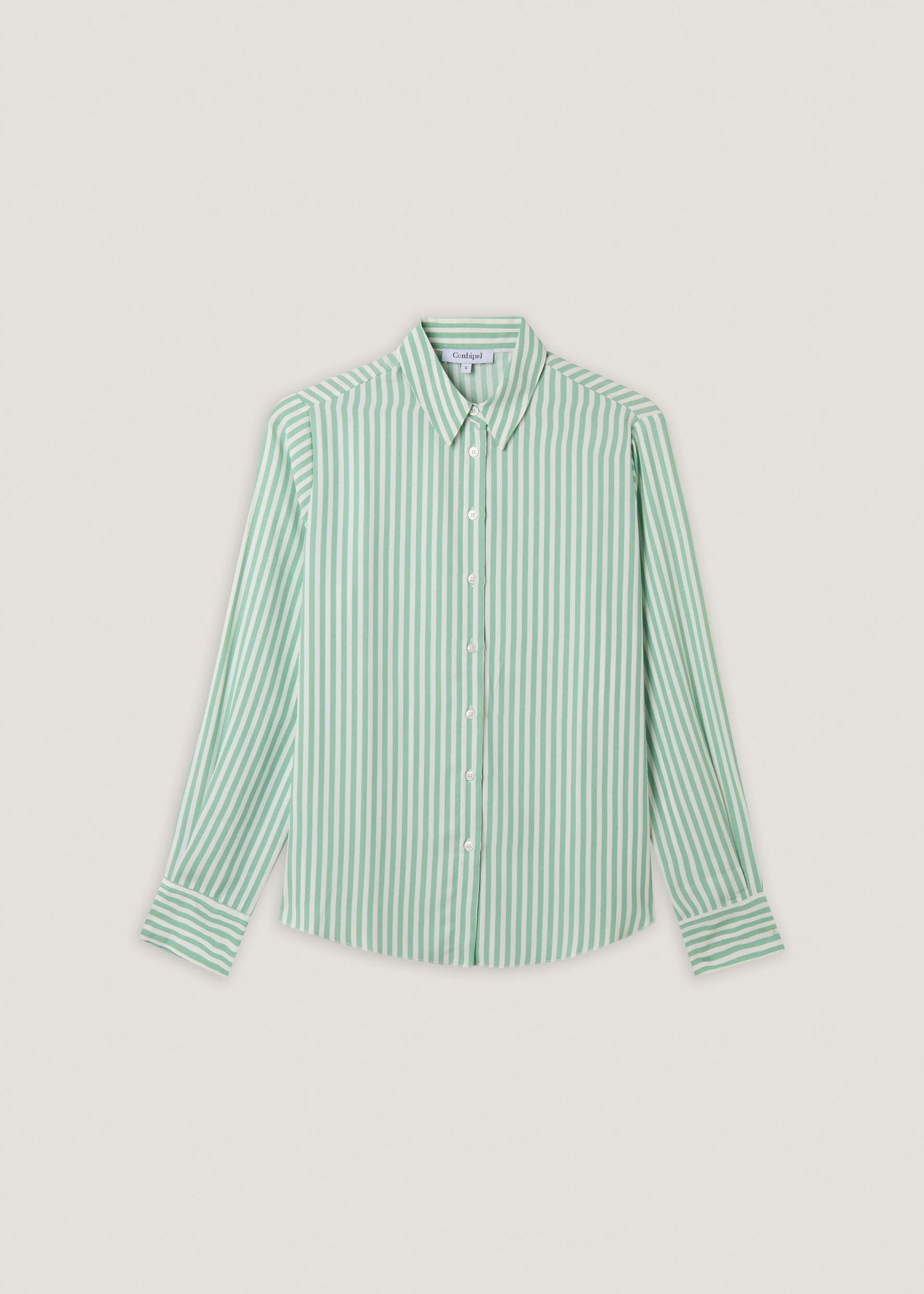 Camicia fluida a righe - Image 5
