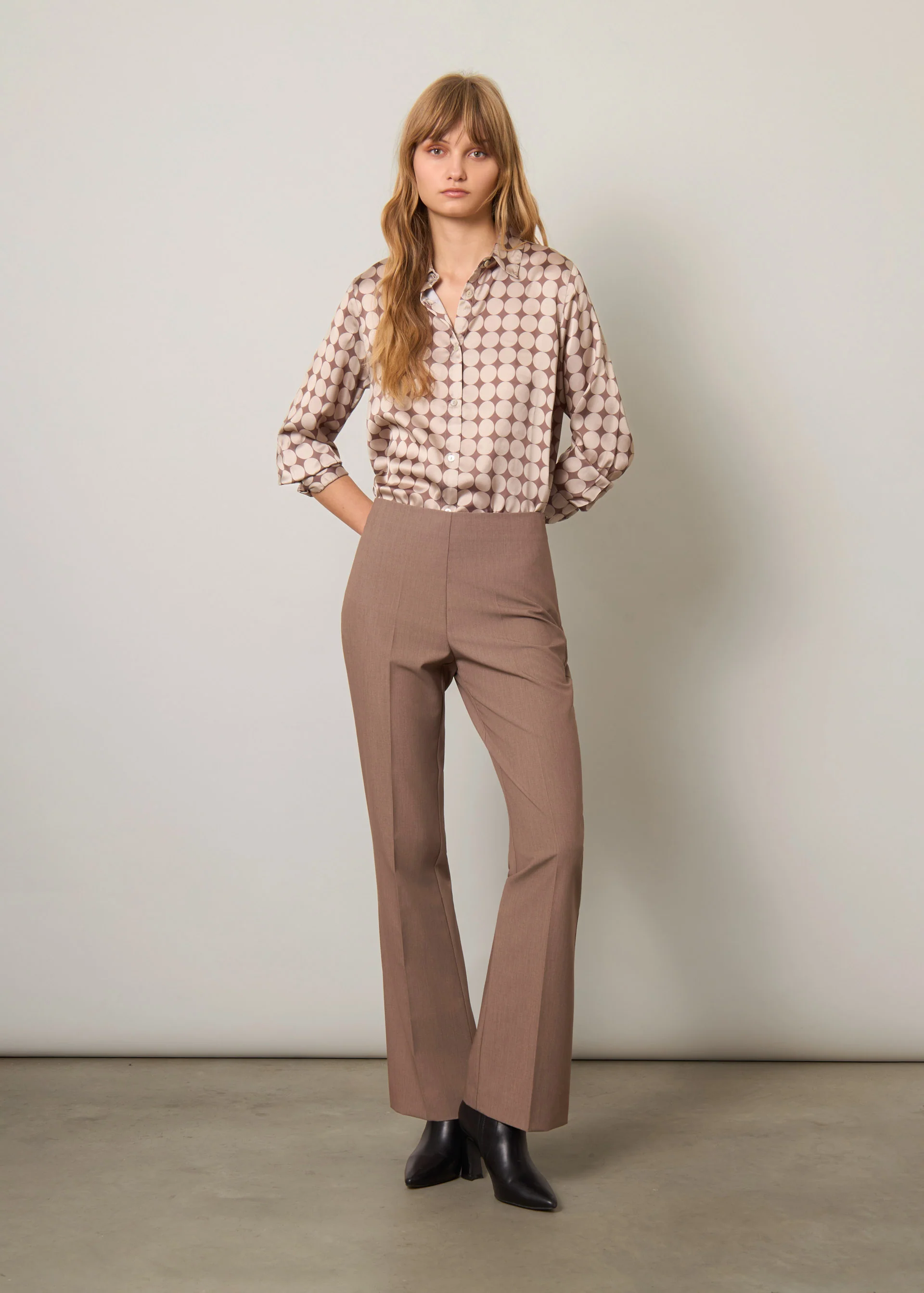 Camicia fluida stampata - Image 4