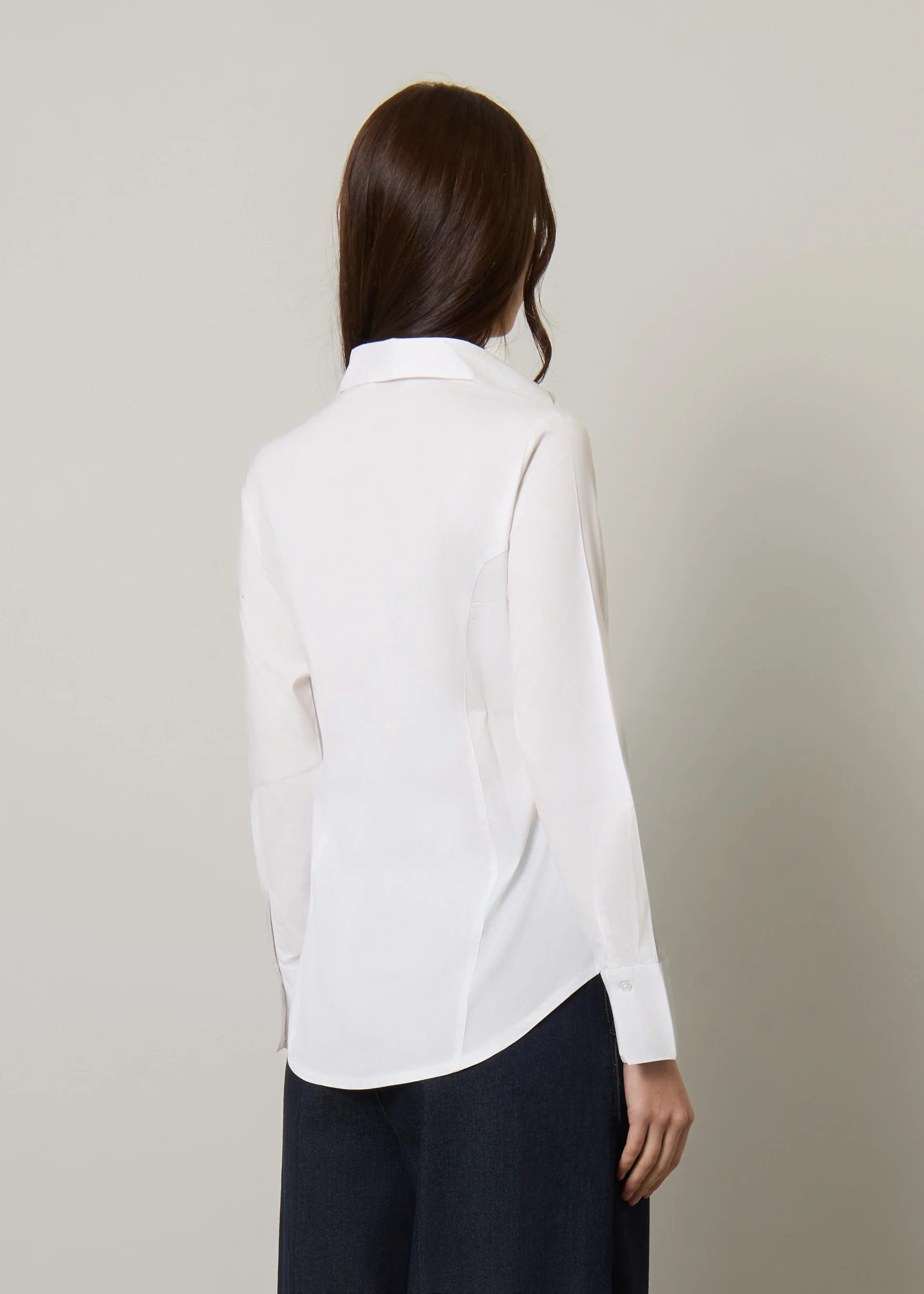 Camicia in cotone stretch - Image 4