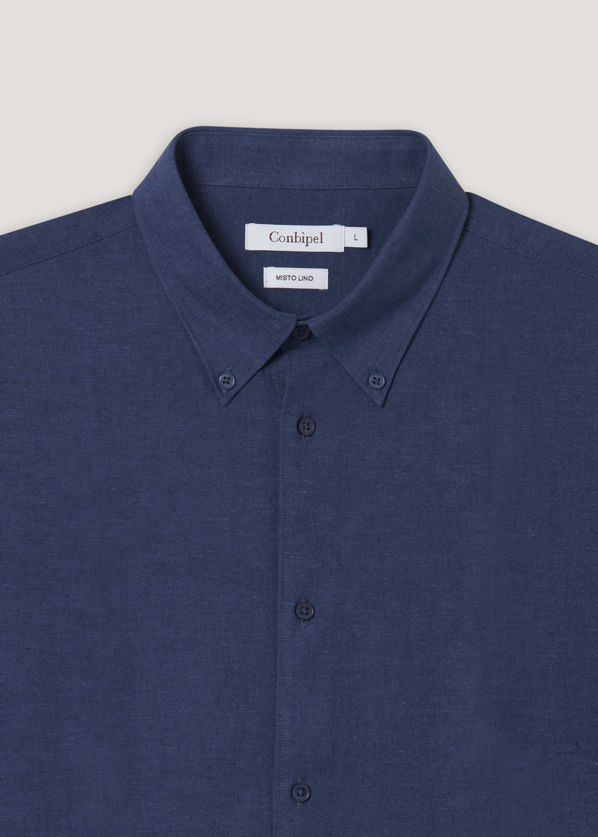 Camicia in lino e cotone - Image 16