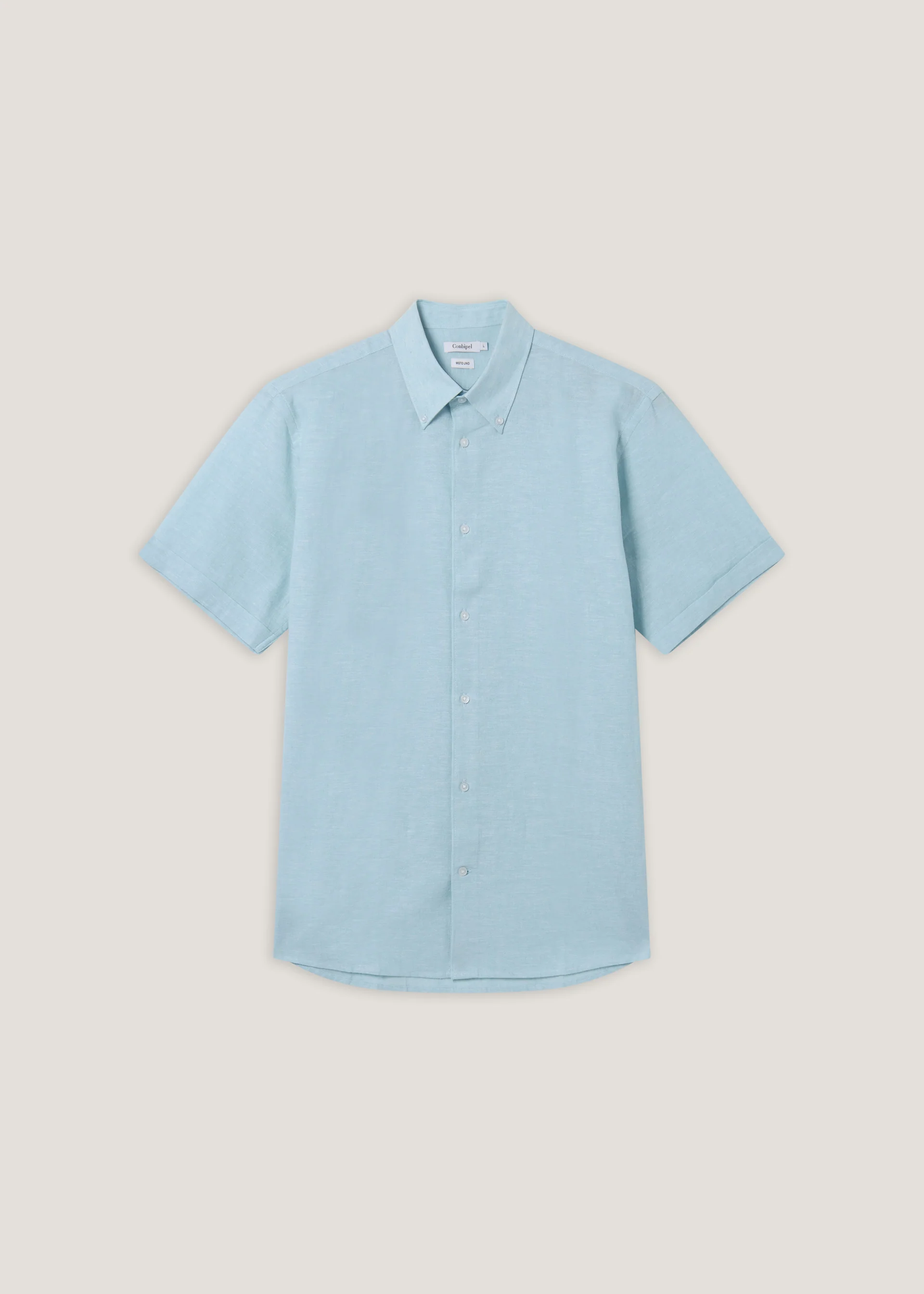 Camicia in lino e cotone - Image 22