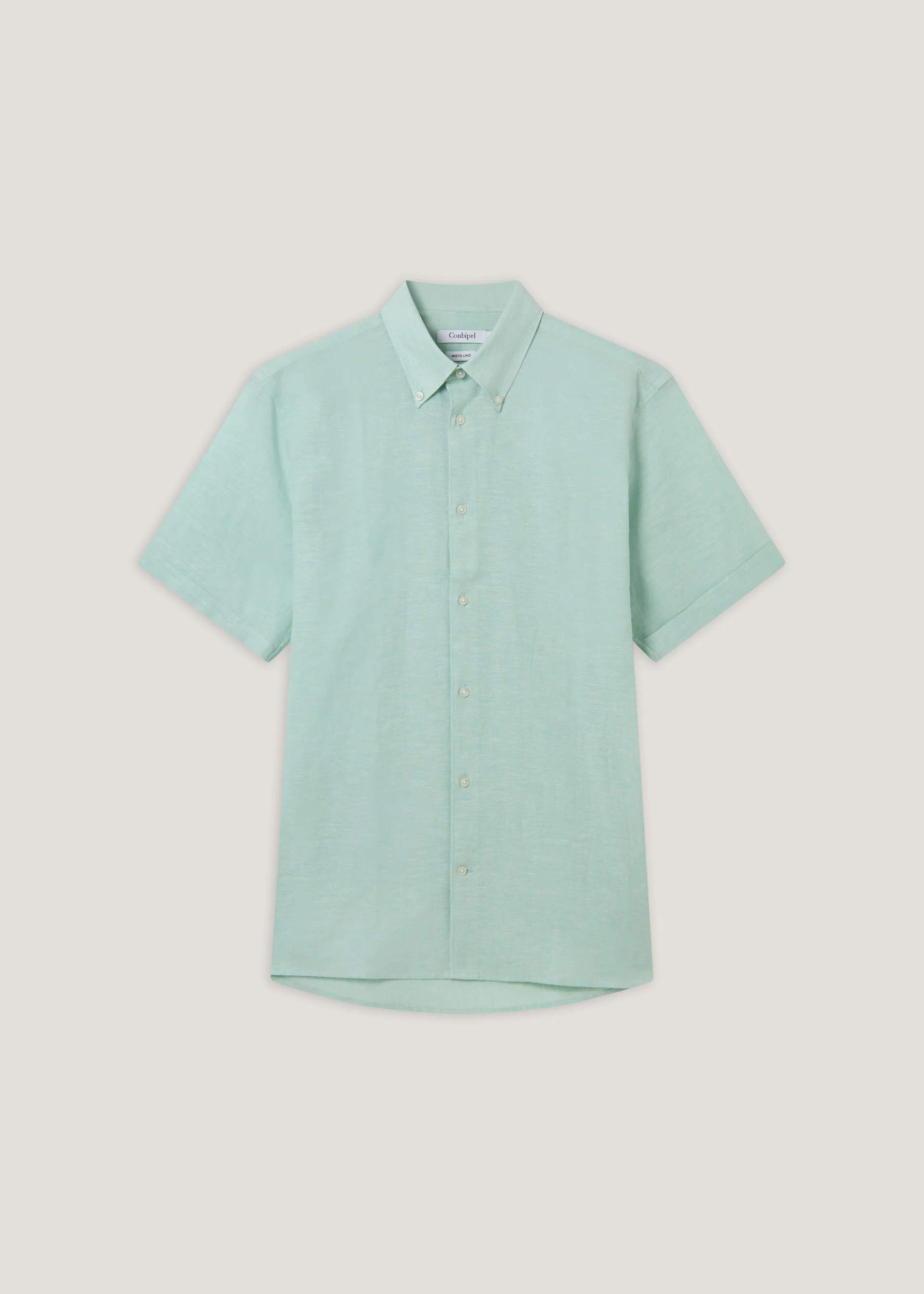 Camicia in lino e cotone - Image 25