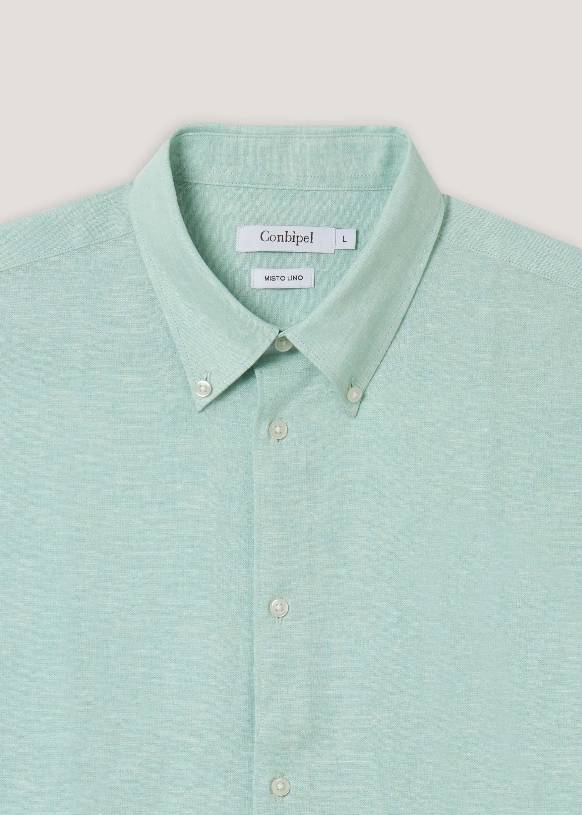 Camicia in lino e cotone - Image 27