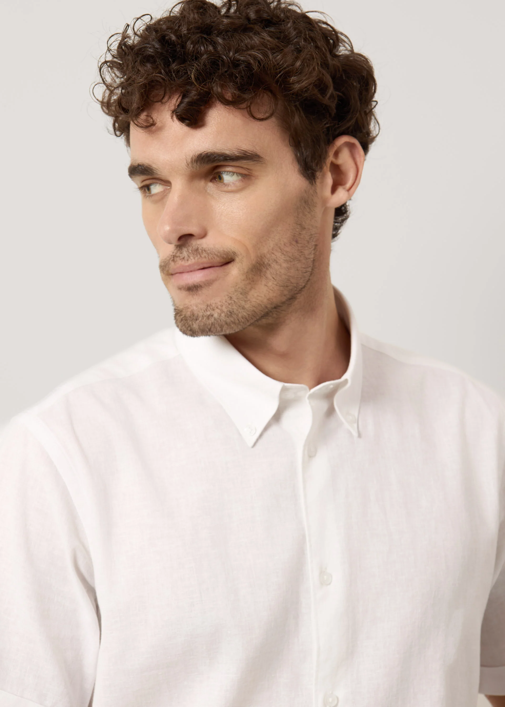 Camicia in lino e cotone - Image 3