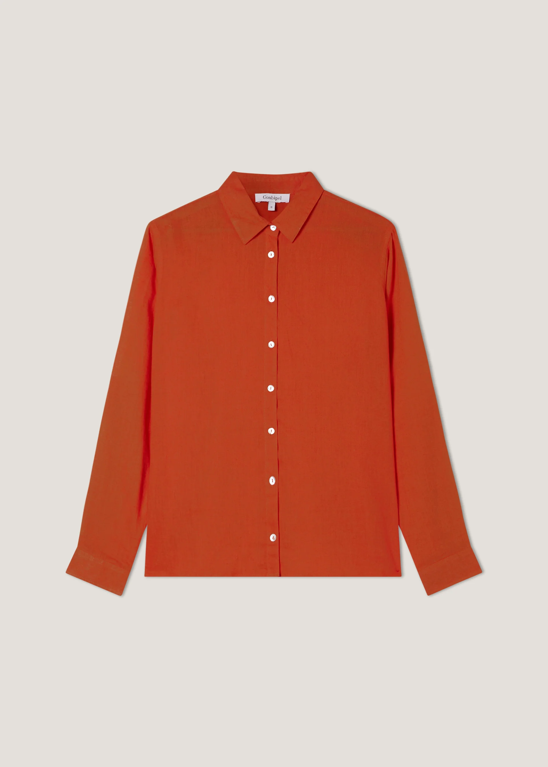 Camicia in misto lino - Image 10