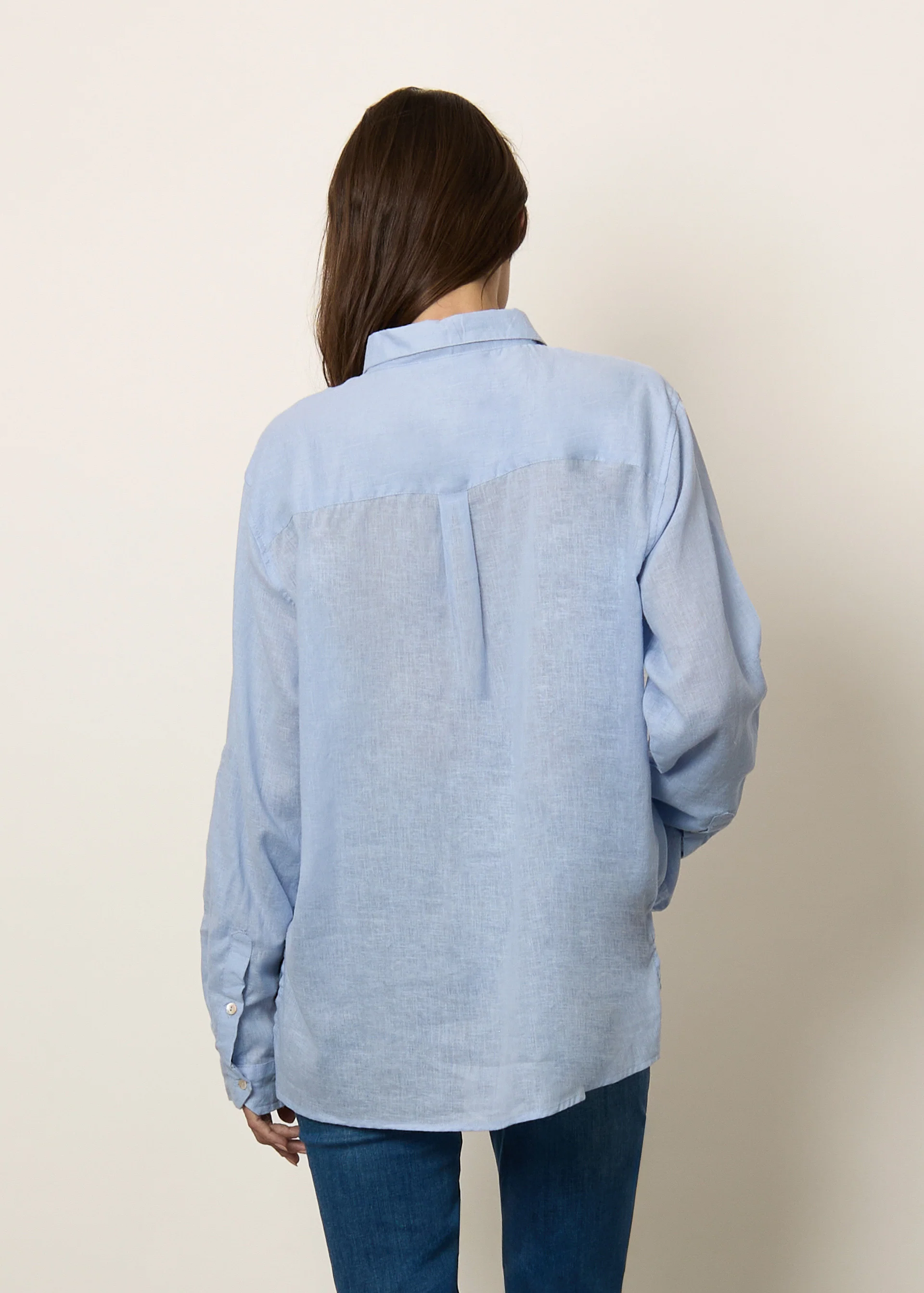 Camicia in misto lino - Image 18