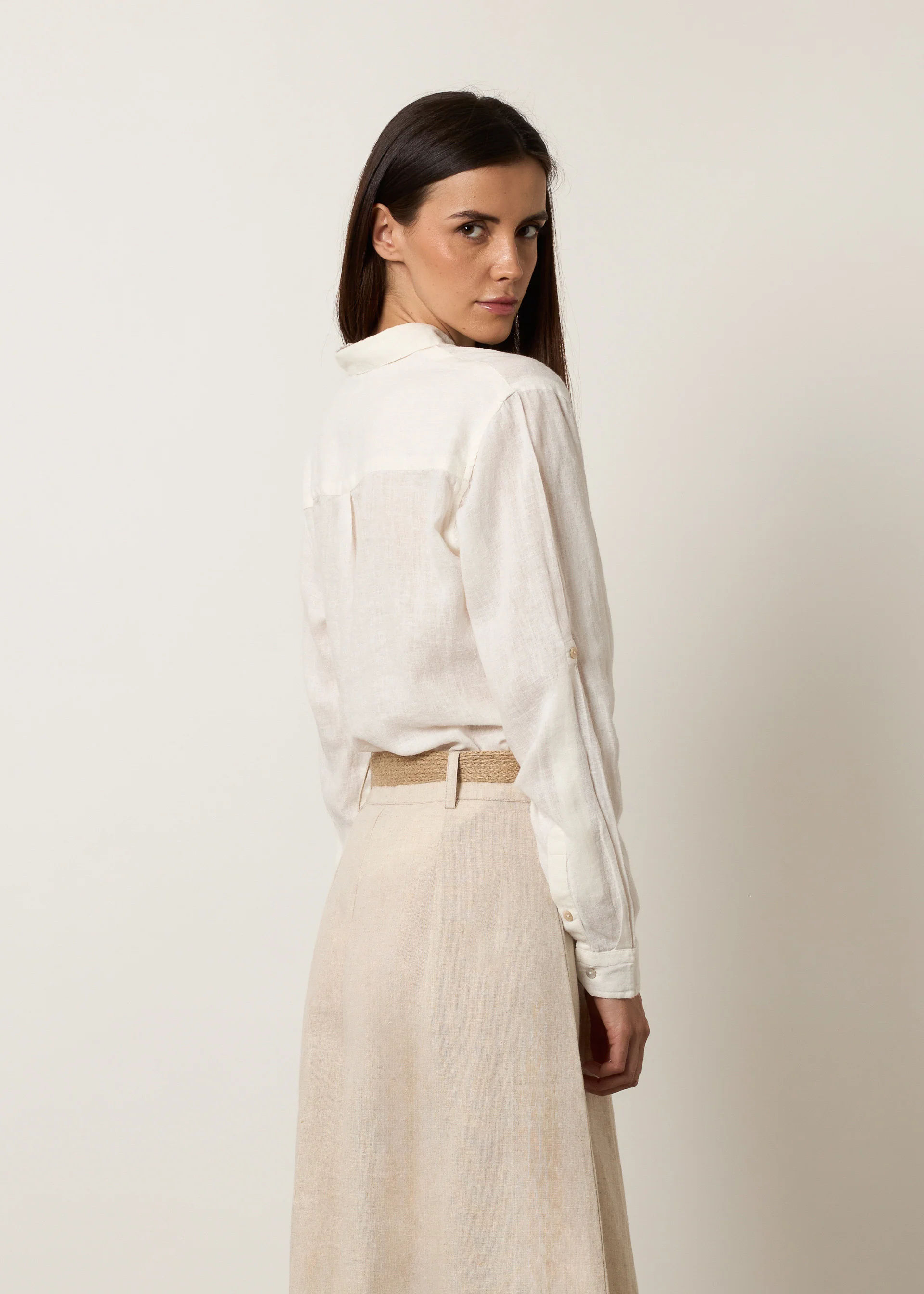 Camicia in misto lino - Image 2