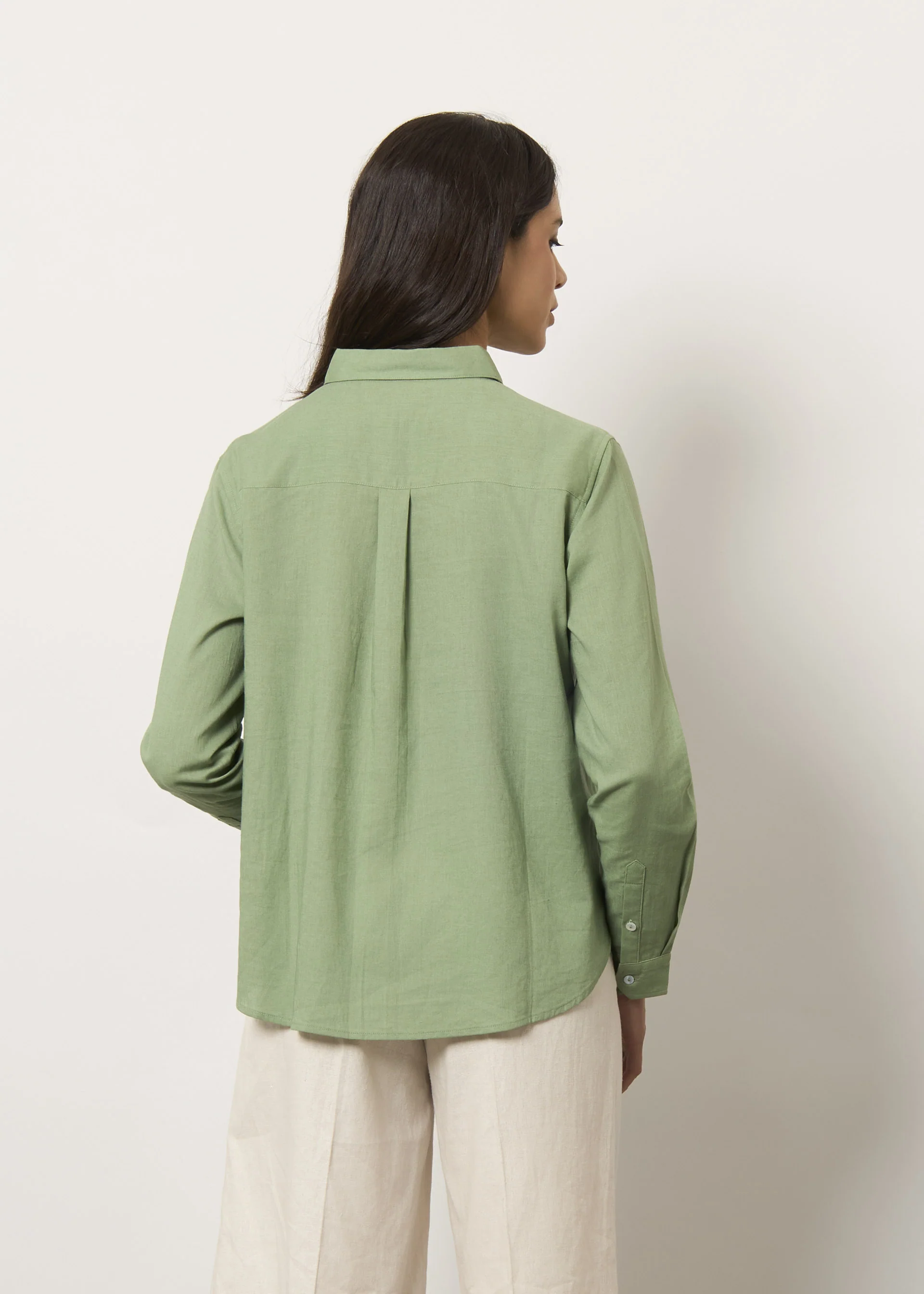 Camicia in misto lino - Image 4