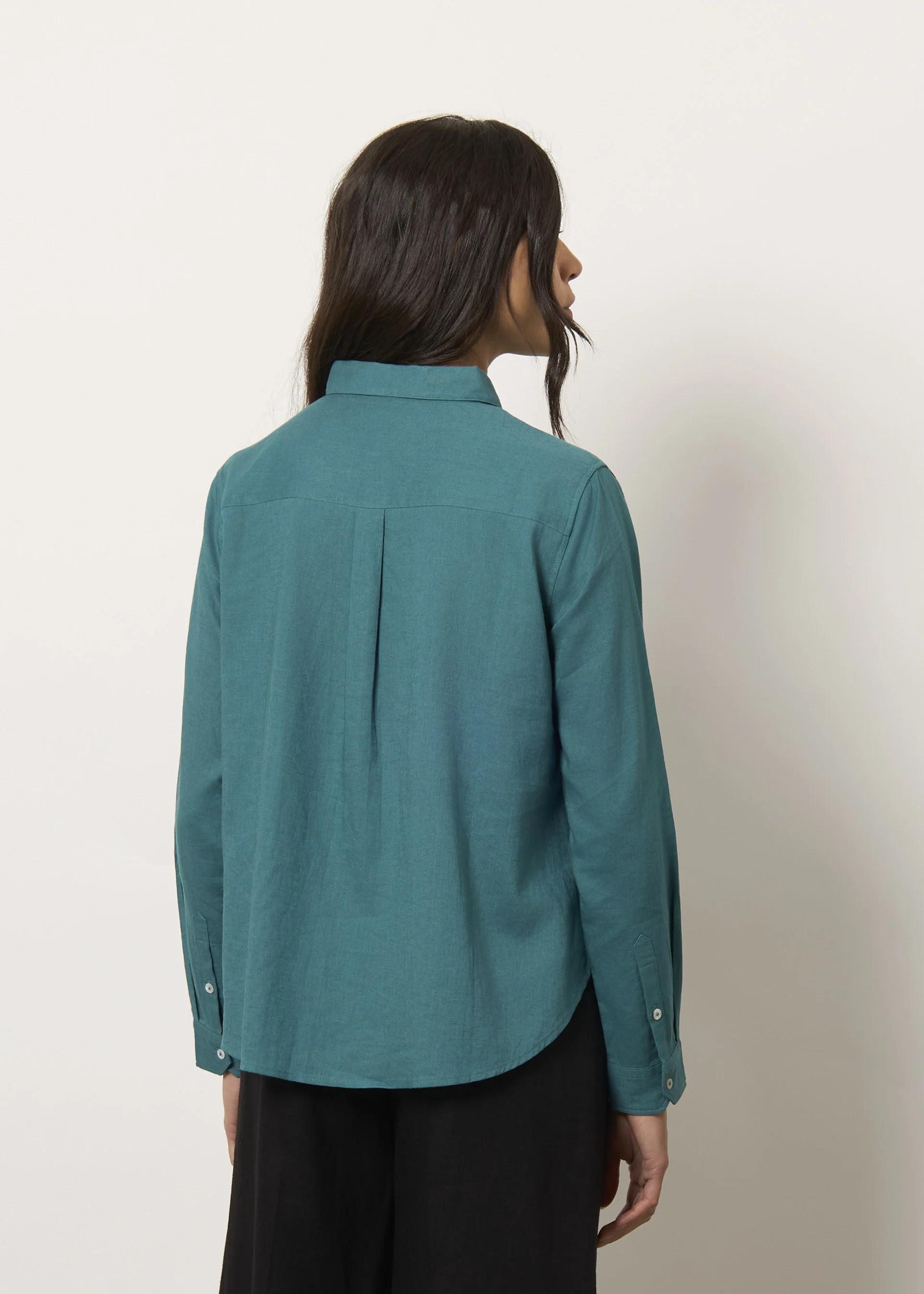 Camicia in misto lino - Image 9