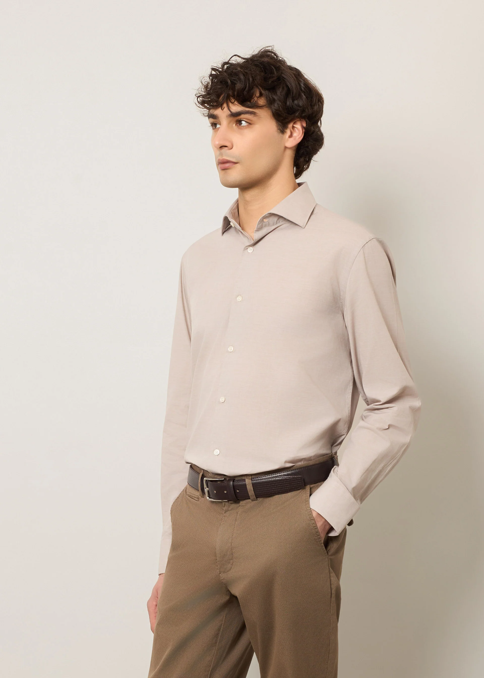 Camicia in puro cotone fil a fil - Image 17