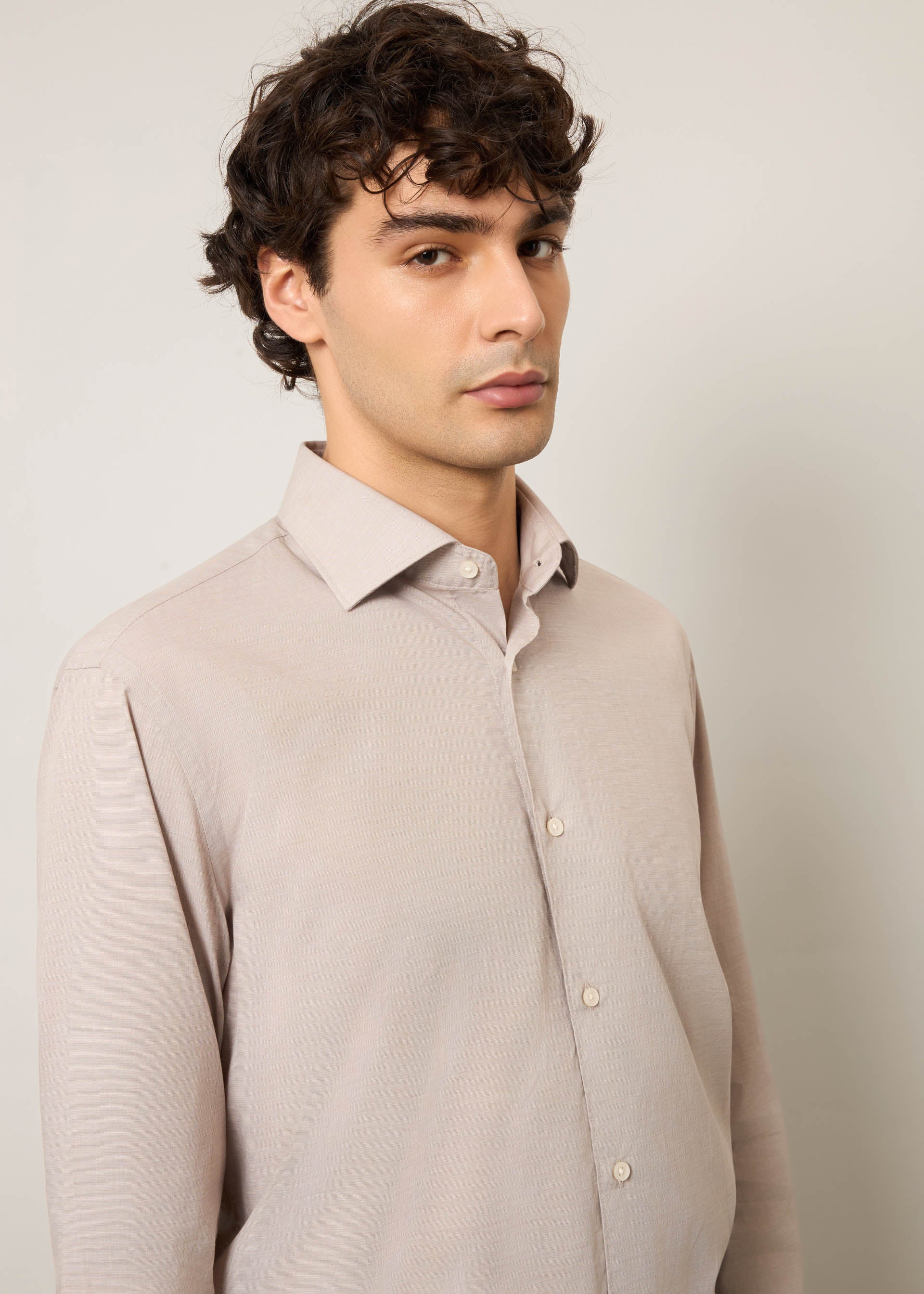 Camicia in puro cotone fil a fil - Image 20