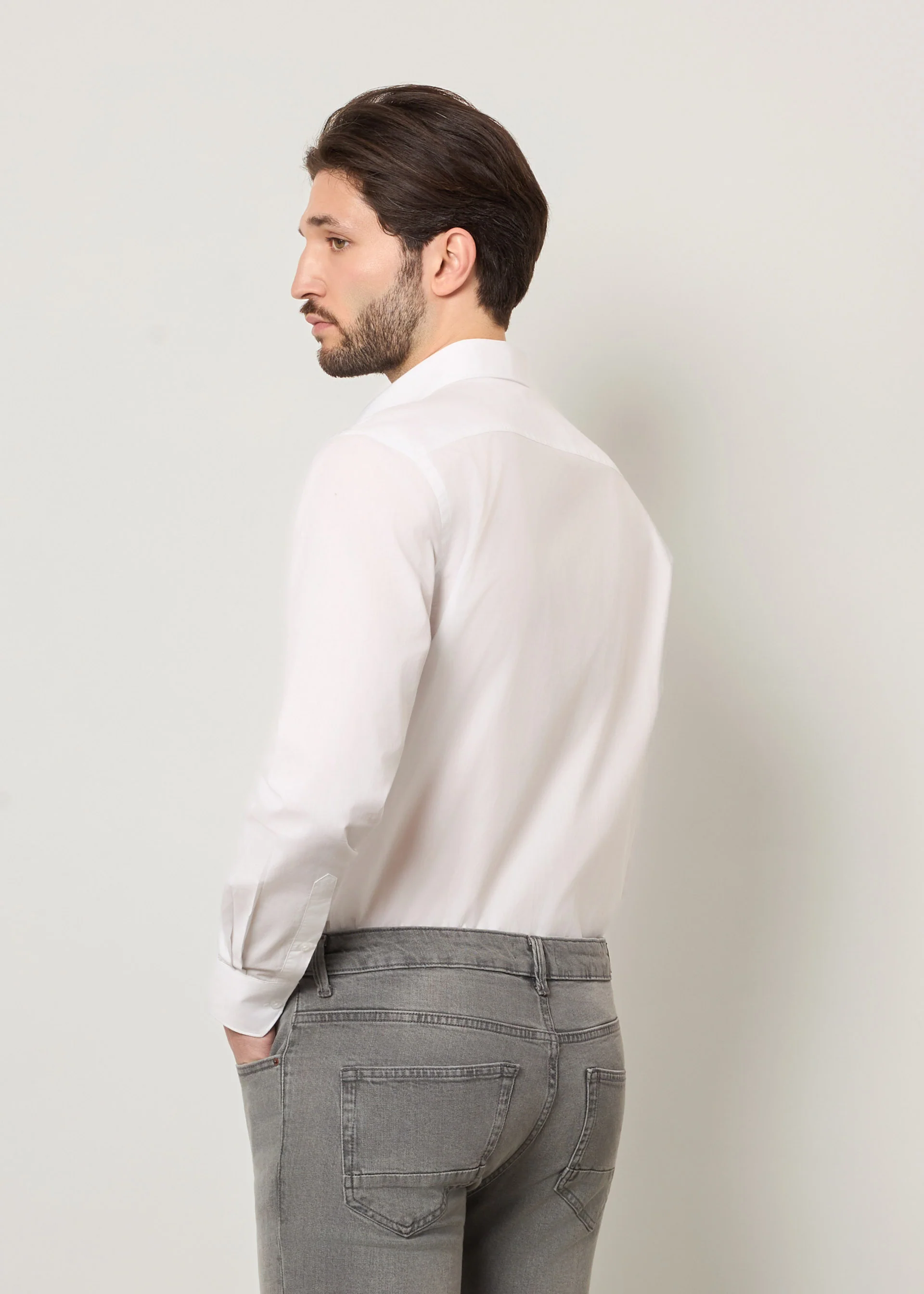 Camicia in puro cotone fil a fil - Image 24