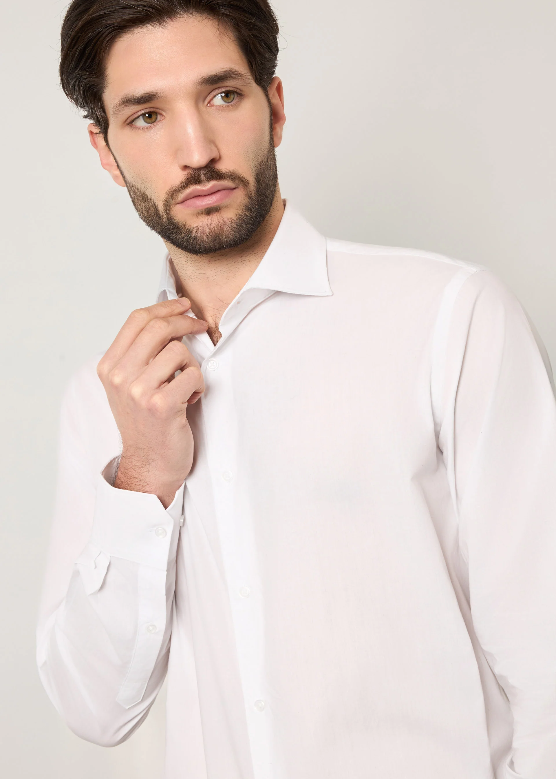 Camicia in puro cotone fil a fil - Image 25
