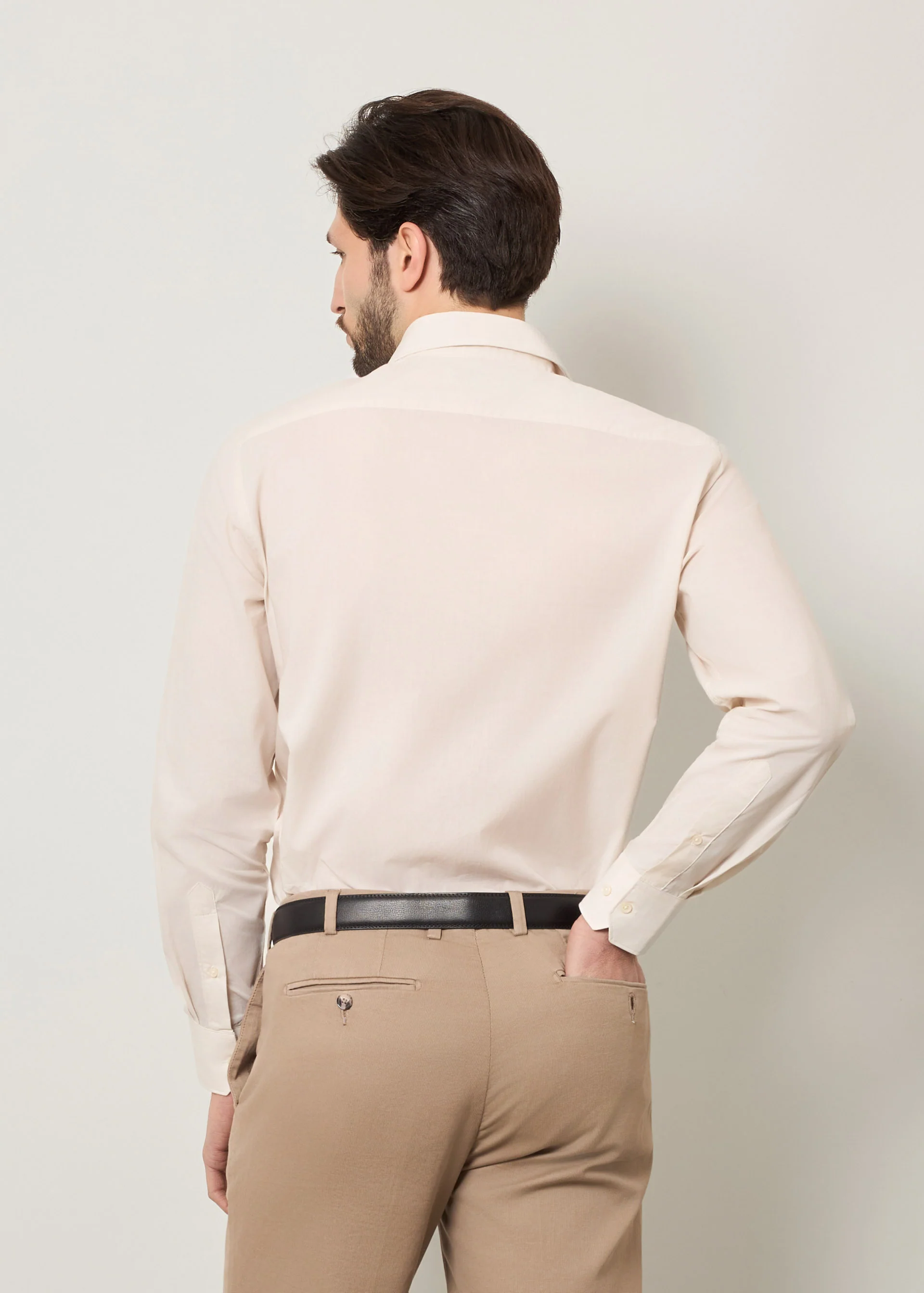 Camicia in puro cotone fil a fil - Image 4