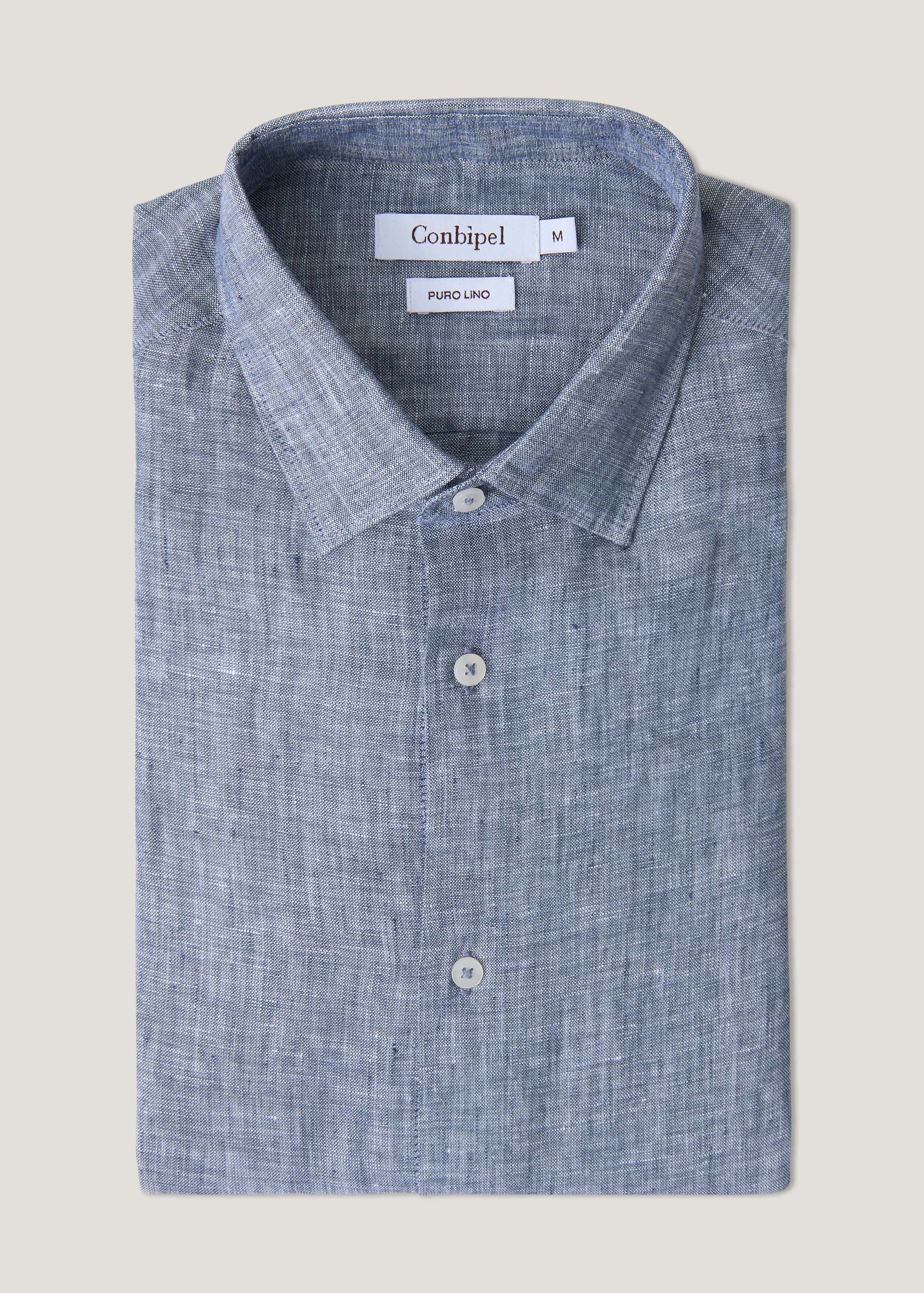 Camicia in puro lino - Image 25