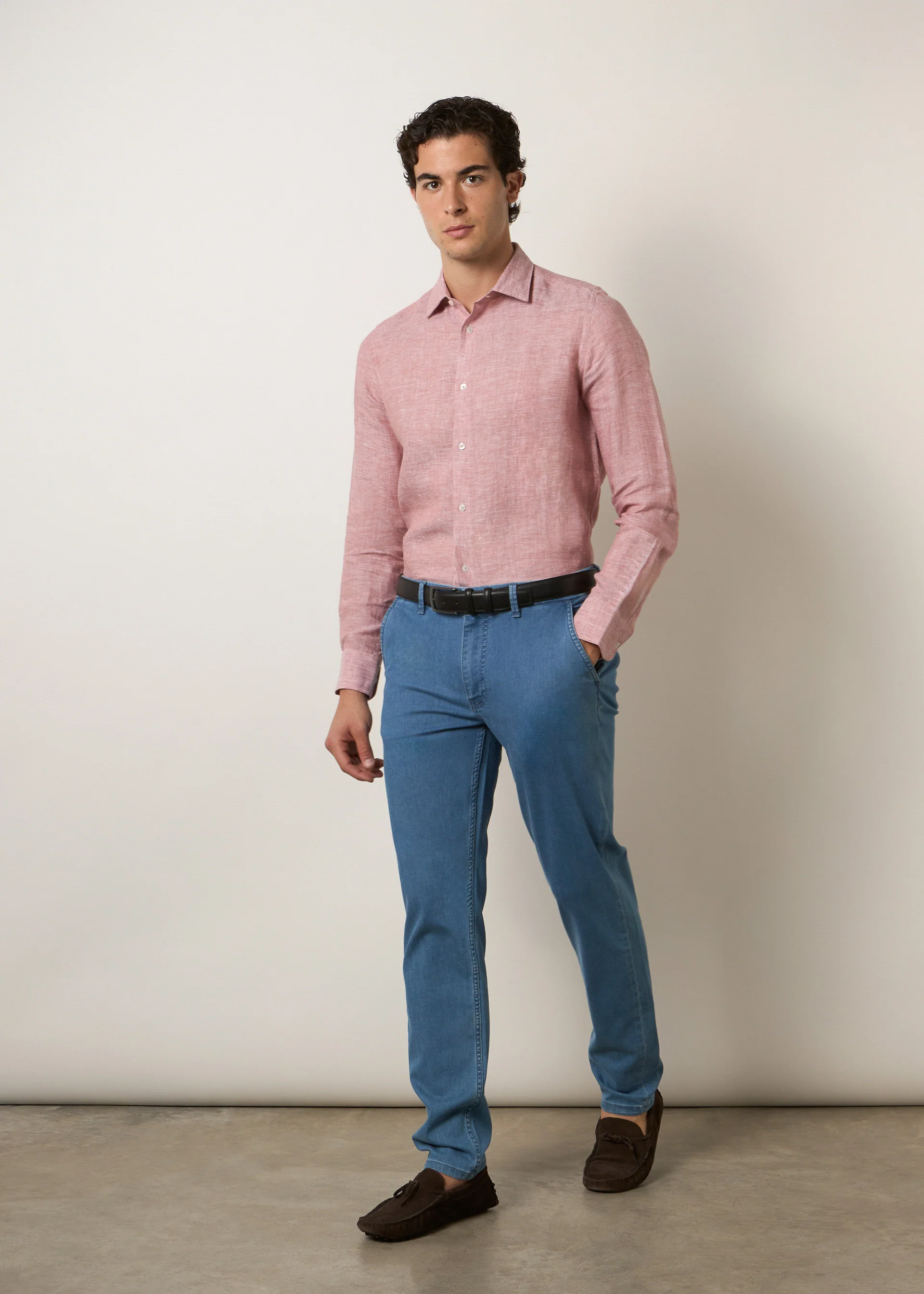Camicia in puro lino - Image 27