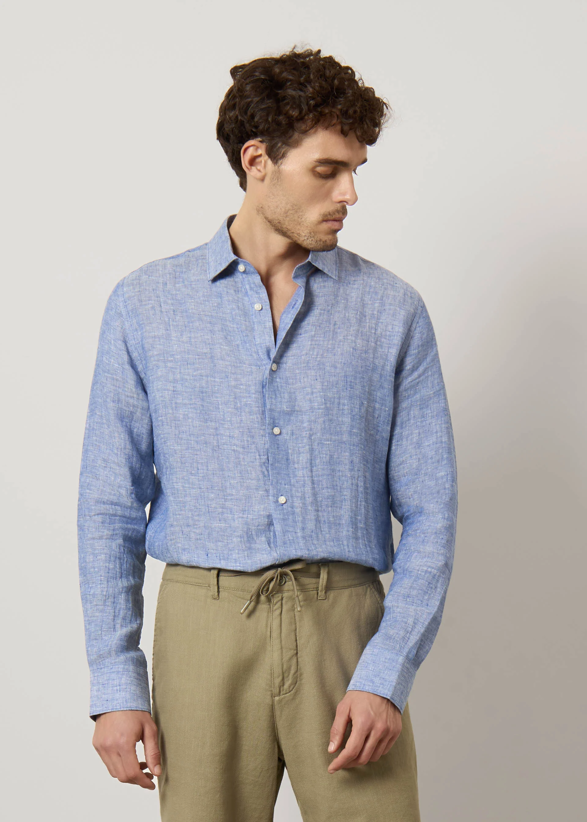 Camicia in puro lino - Image 32
