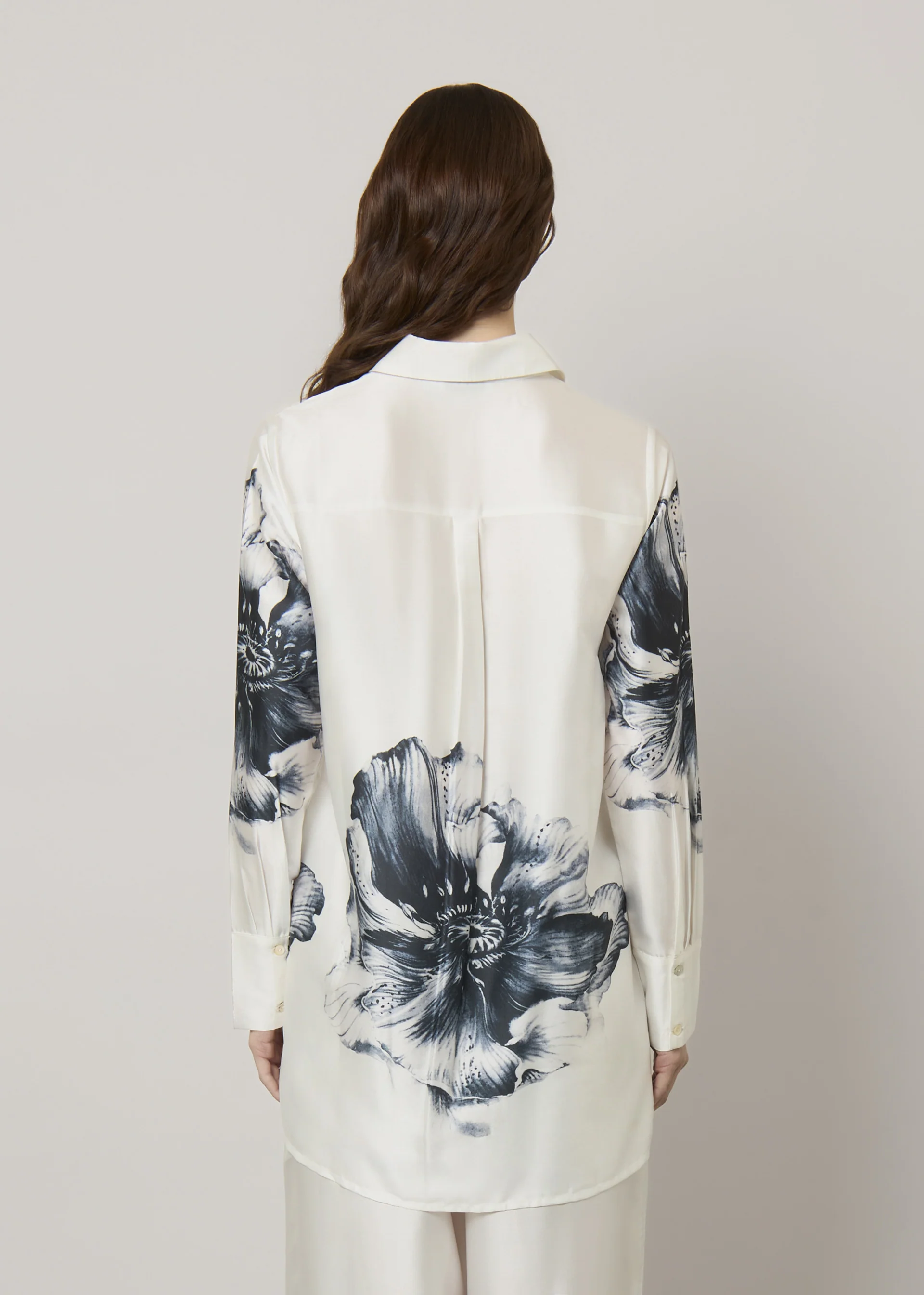 Camicia in satin - Image 4
