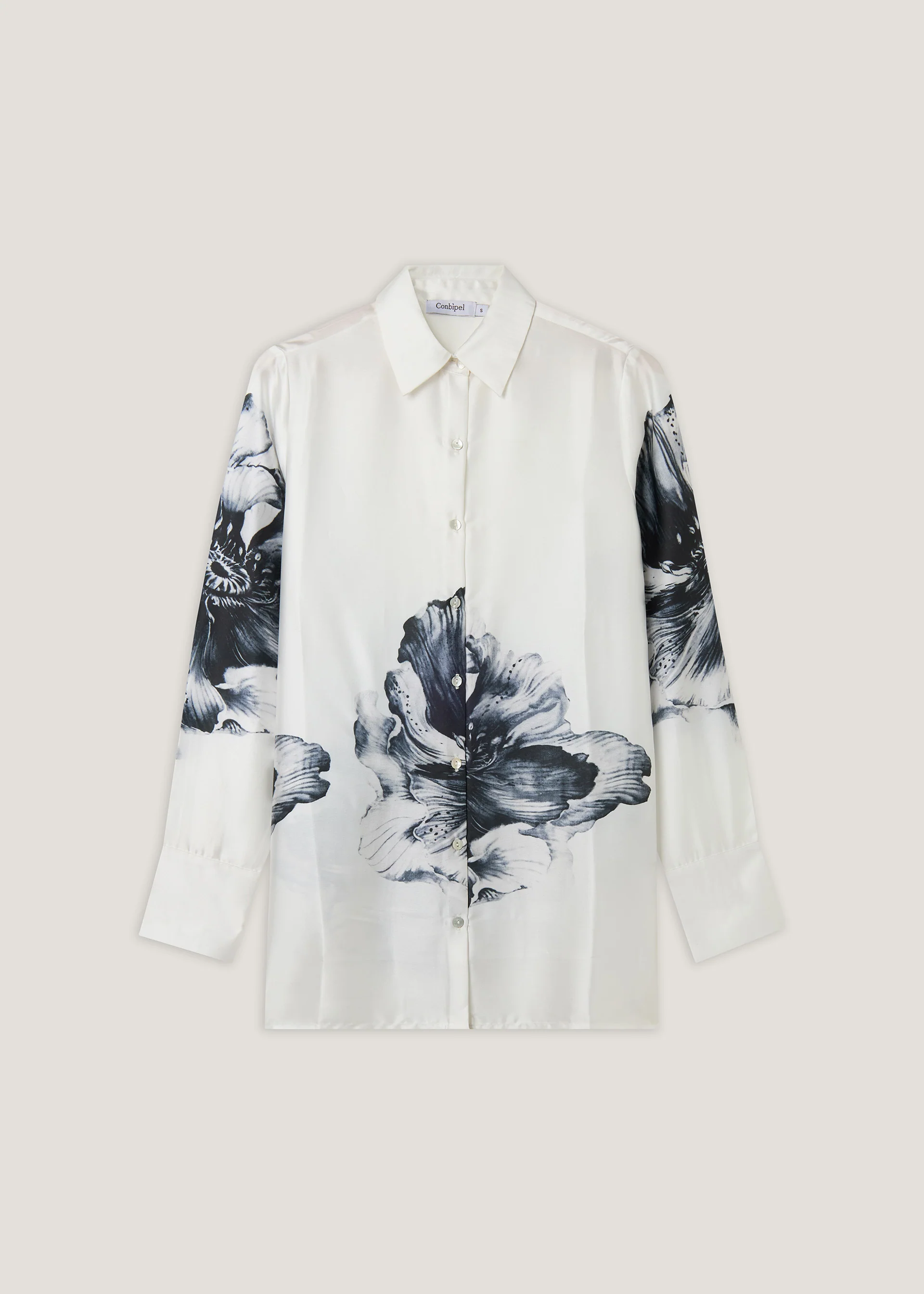 Camicia in satin - Image 6