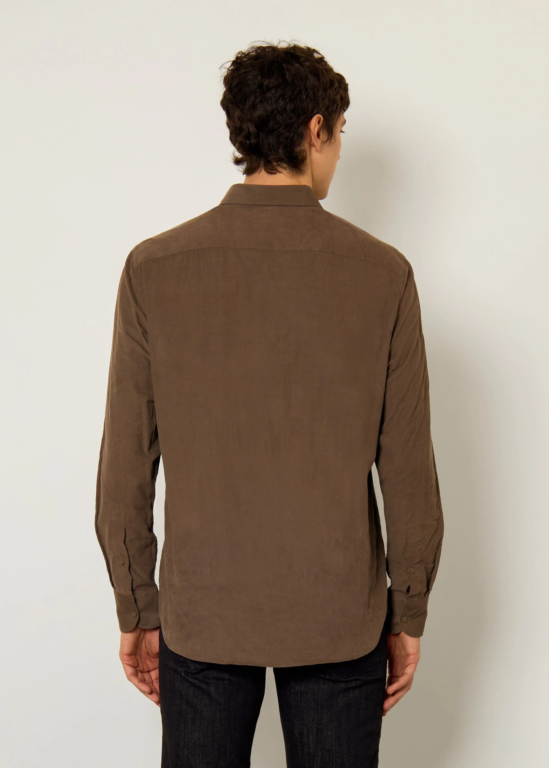 Camicia in velluto regular fit - Image 14