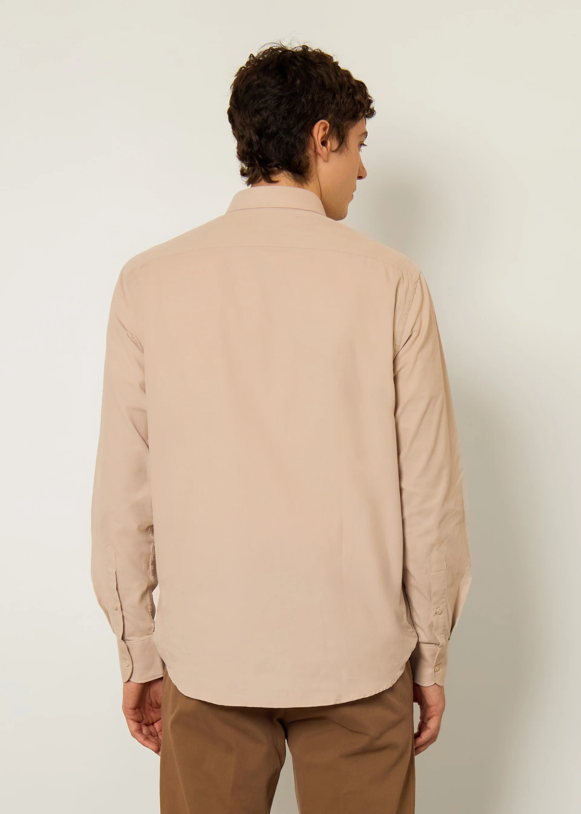 Camicia in velluto regular fit - Image 4