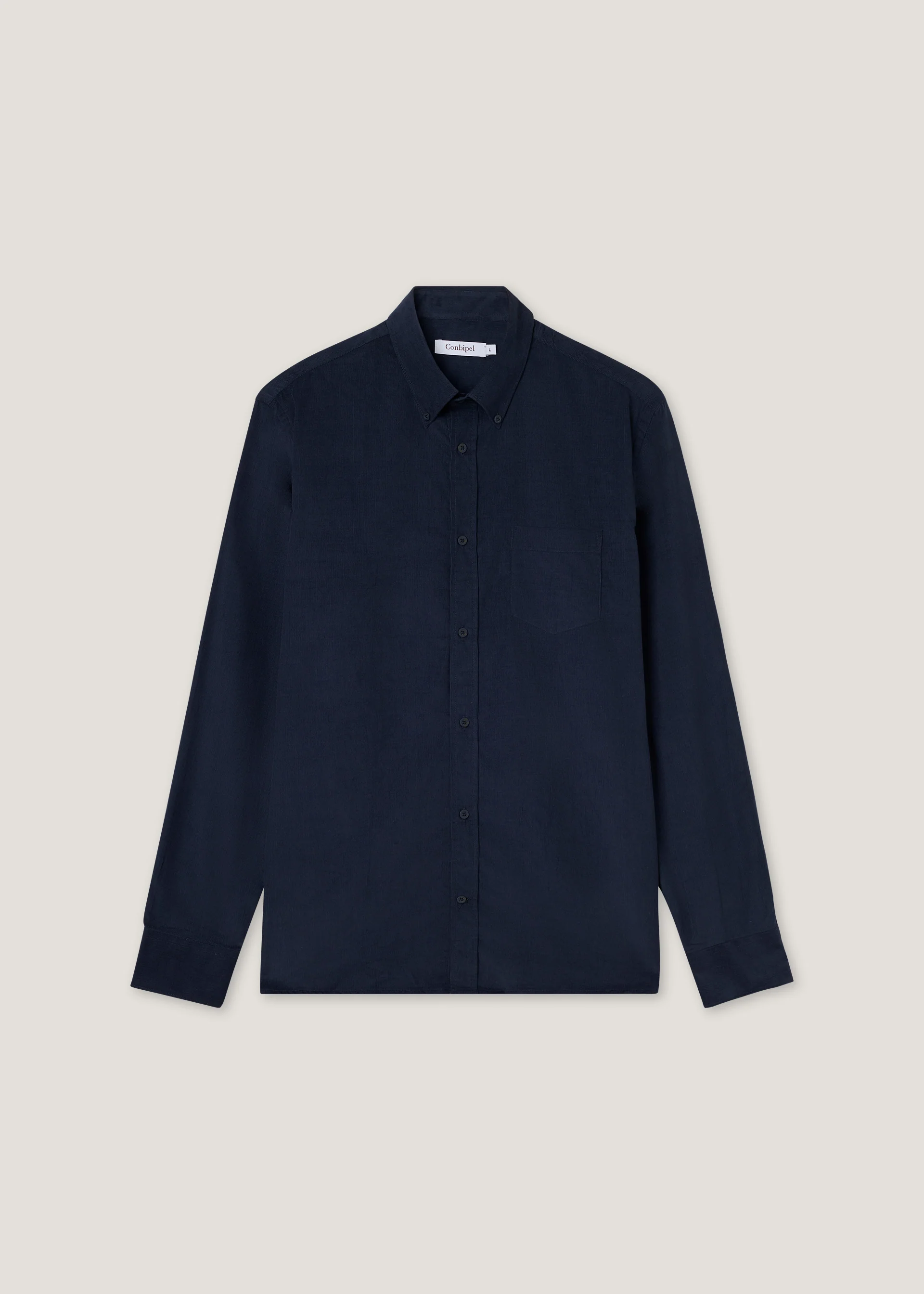 Camicia in velluto regular fit - Image 6