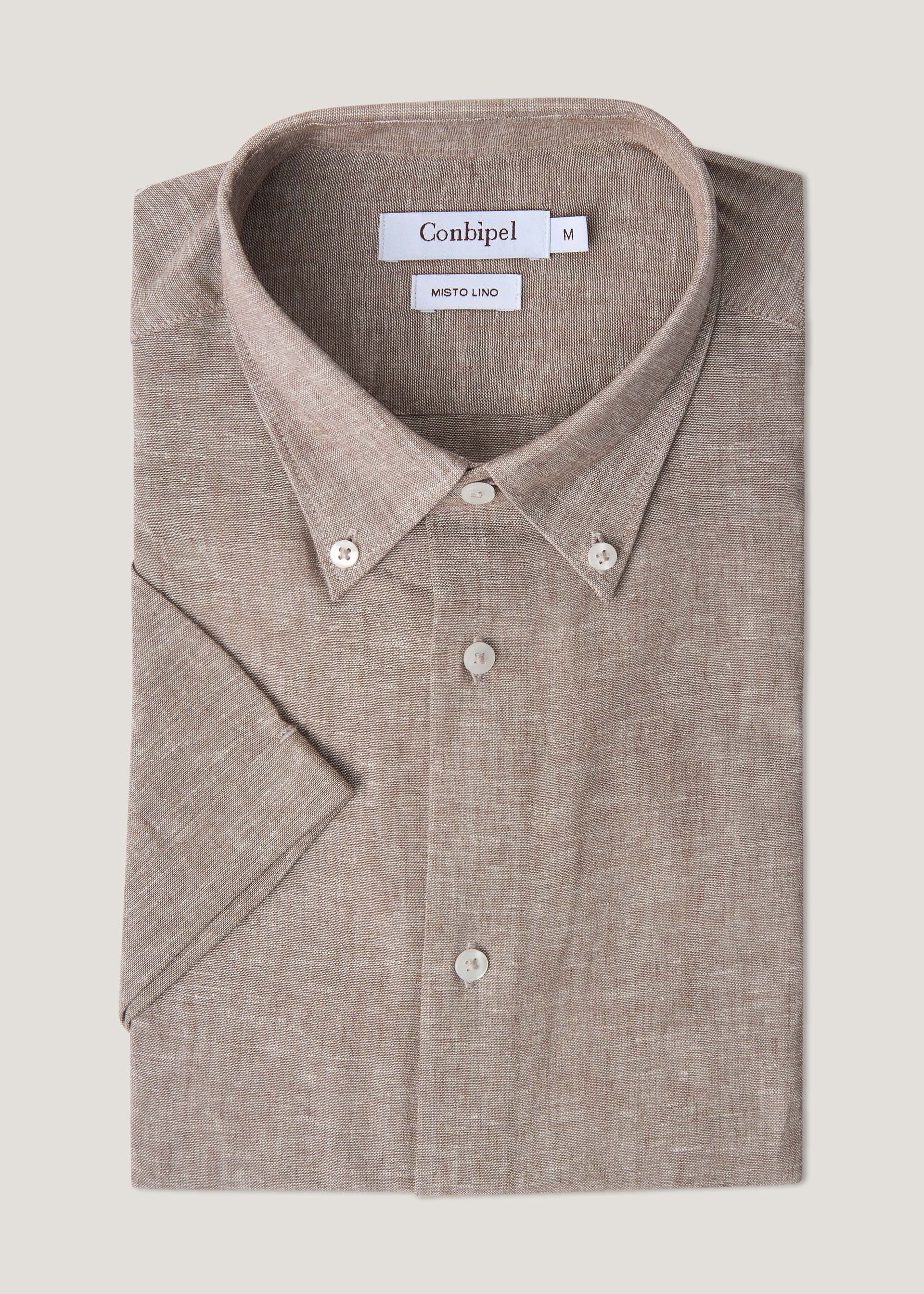 Camicia lino maniche corte - Image 10