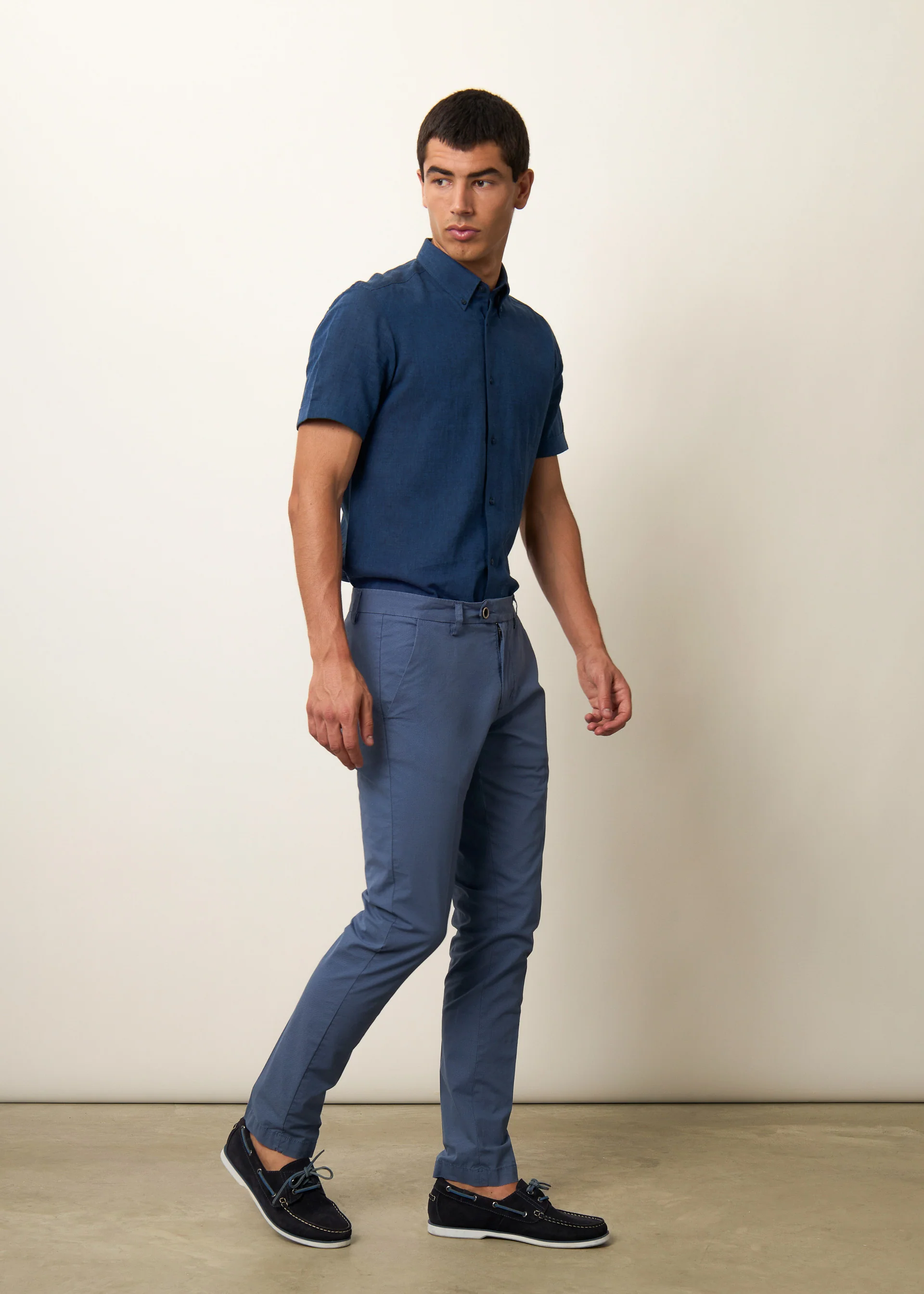 Camicia lino maniche corte - Image 16