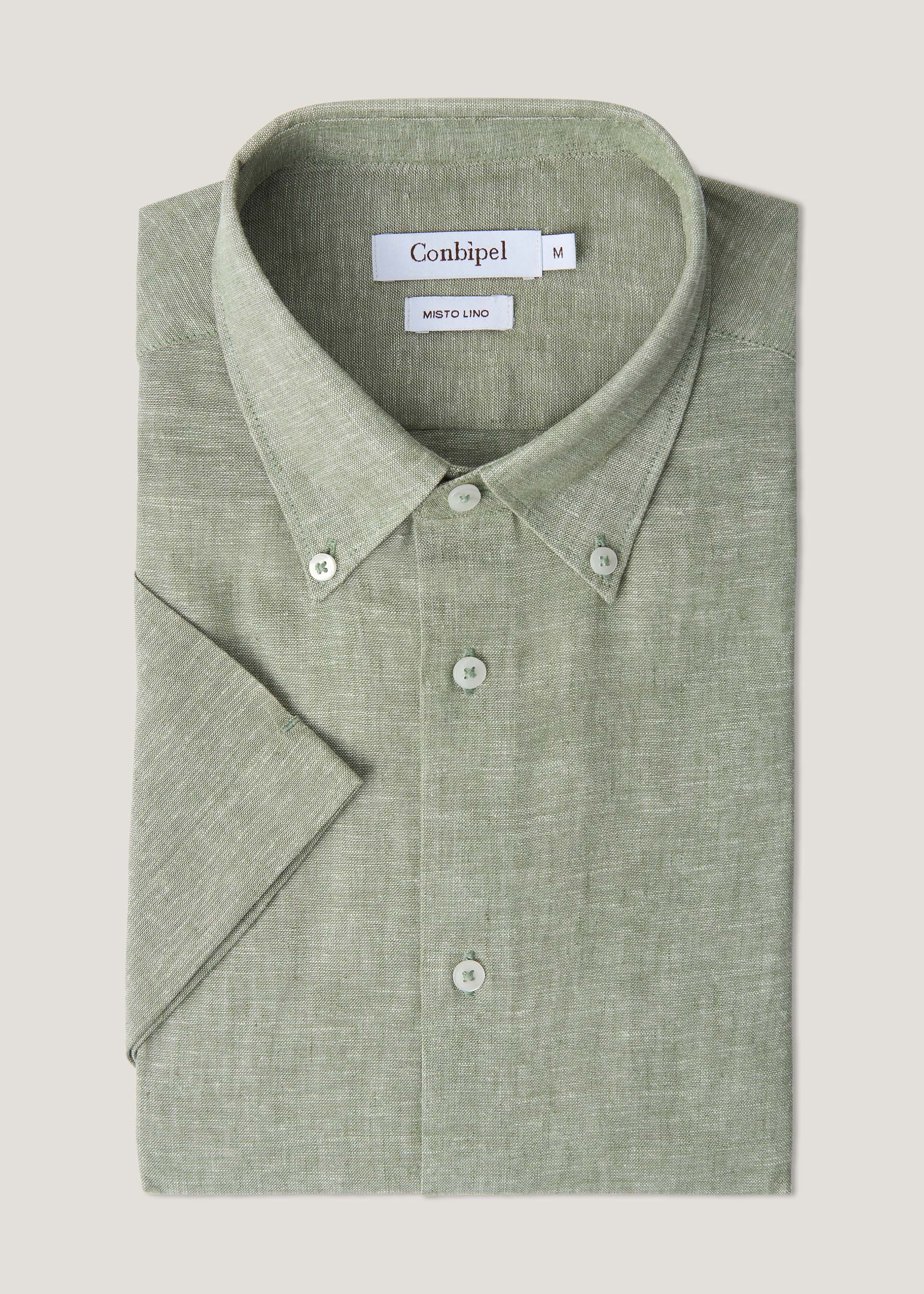 Camicia lino maniche corte - Image 30
