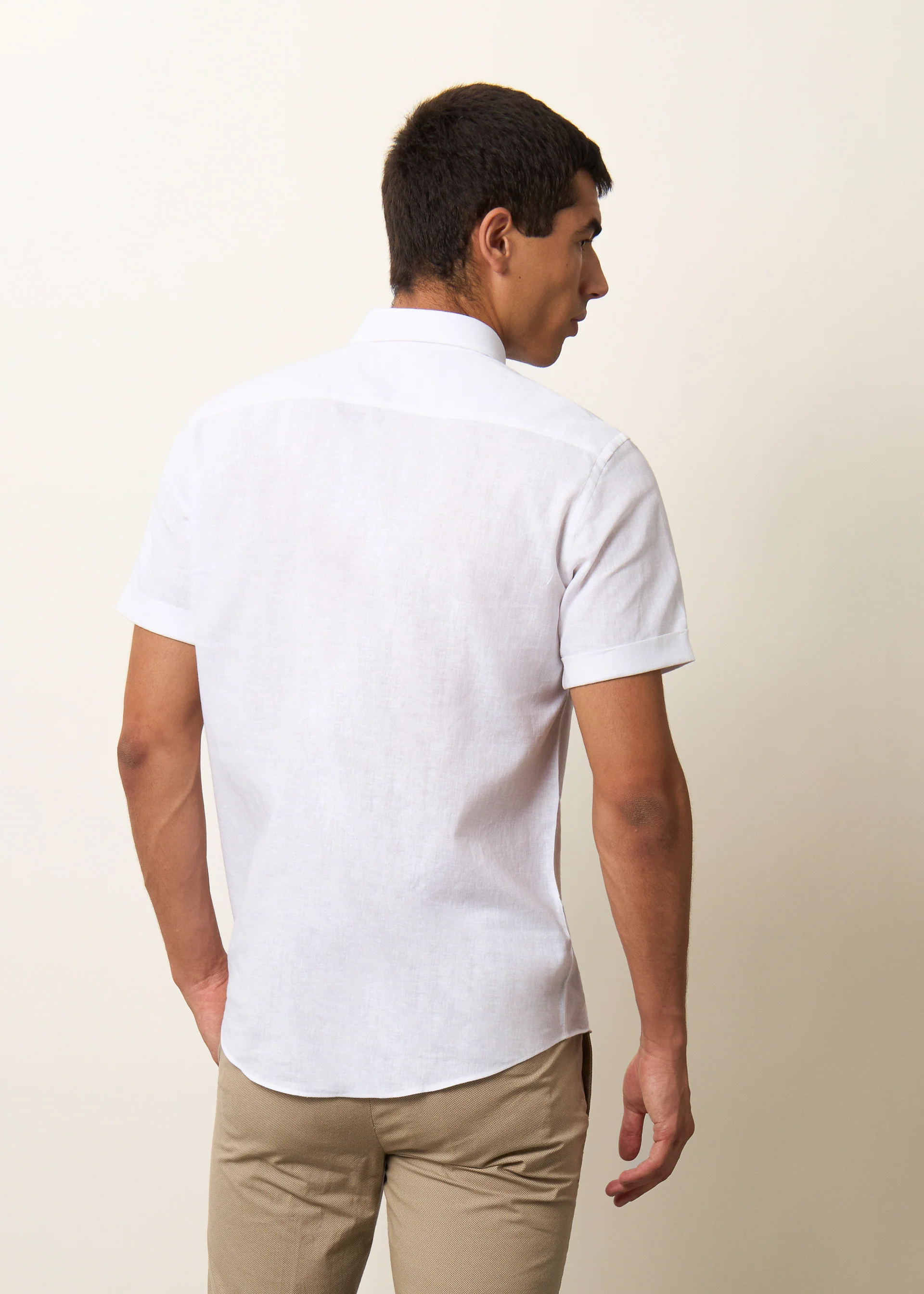 Camicia lino maniche corte - Image 4