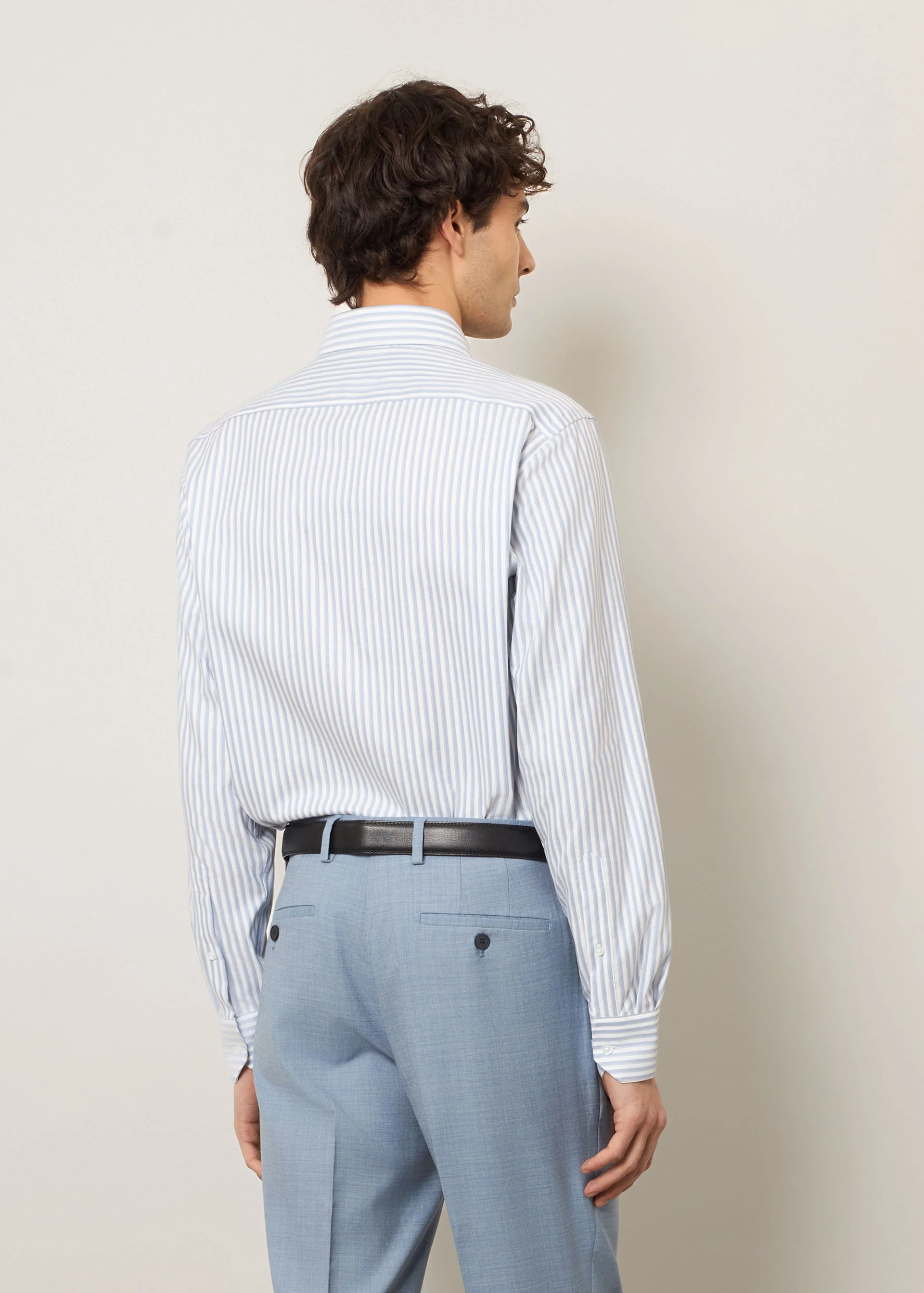 Camicia no iron regular puro cotone - Image 3